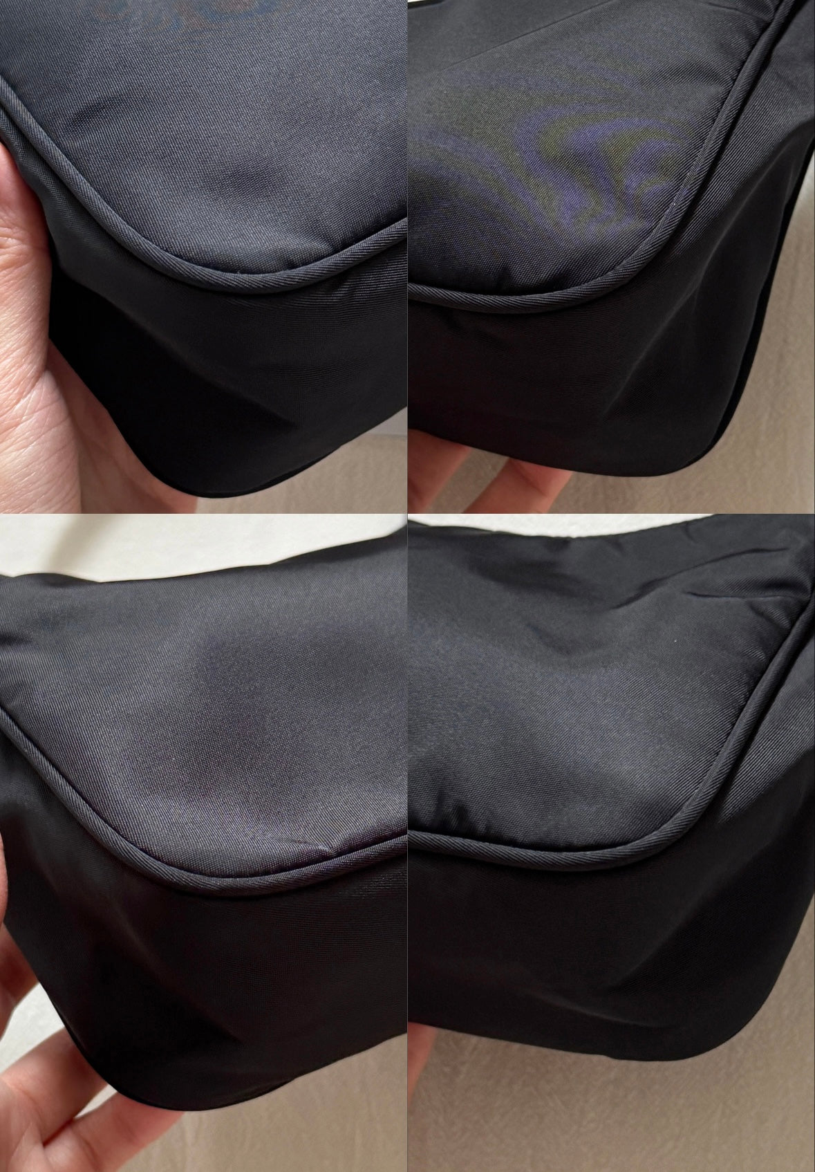 Vintage Prada nylon hobo bag