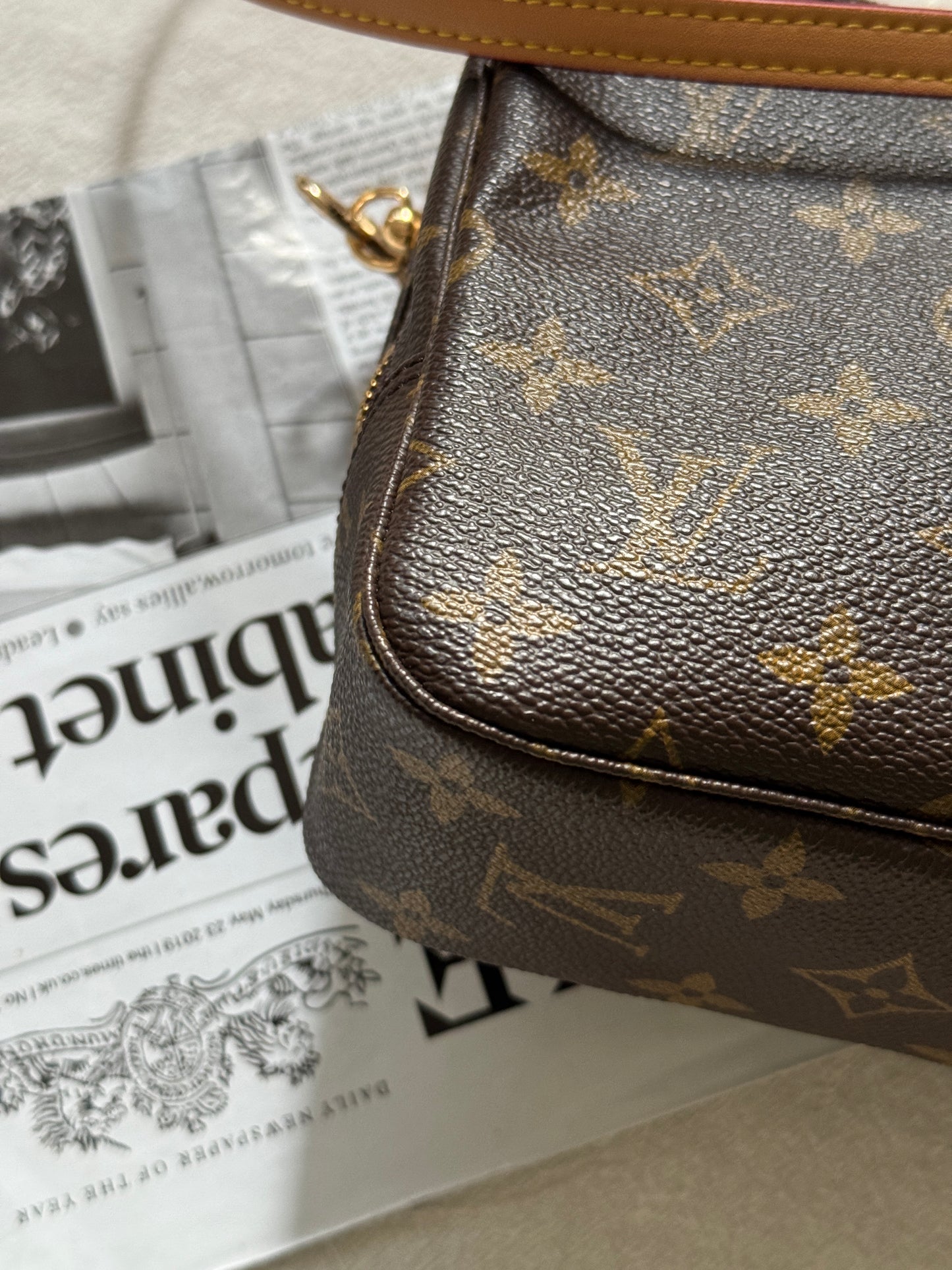 Vintage Louis Vuitton pouch, with add-on straps🧺