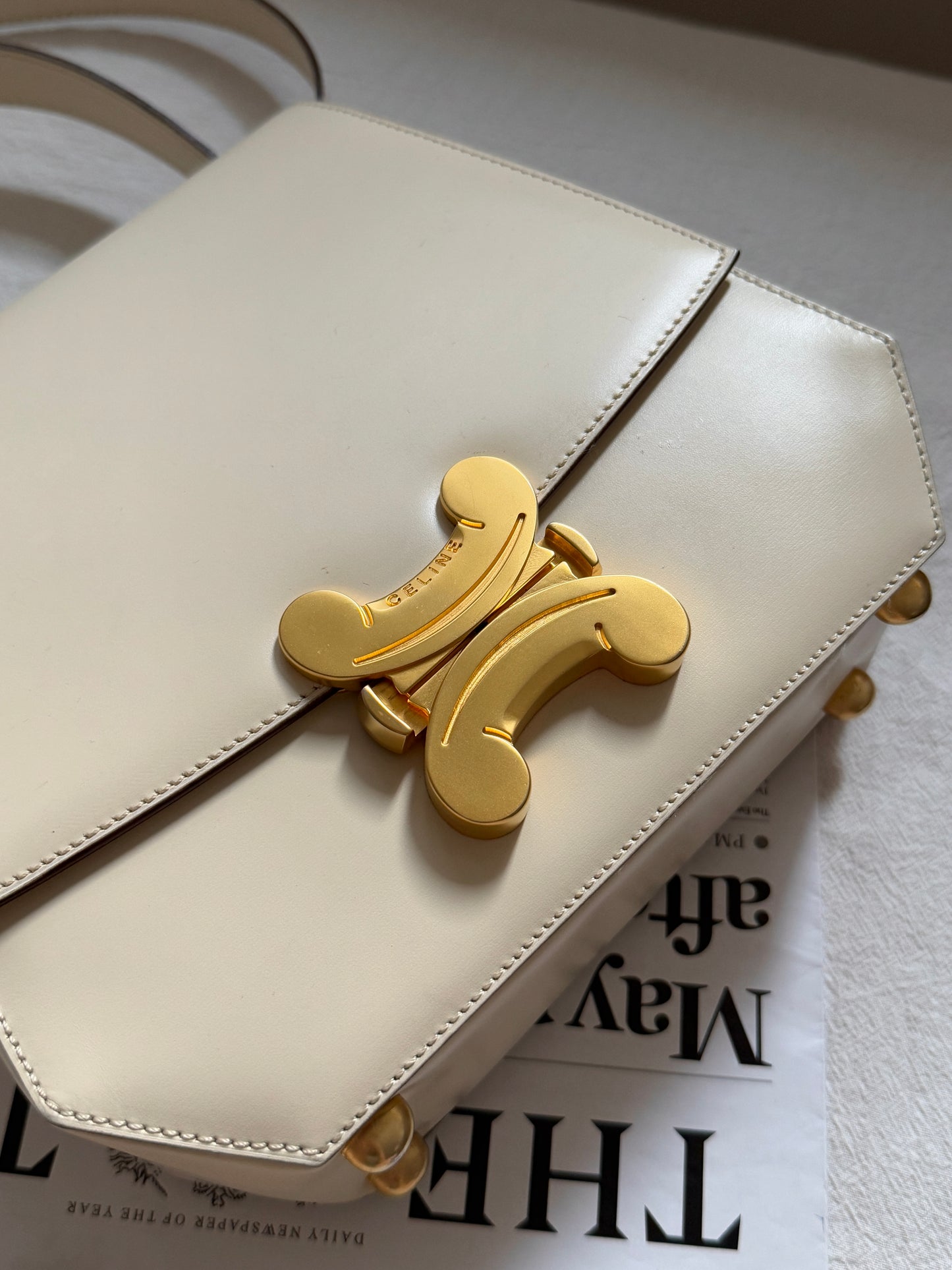 店主珍藏🖤Vintage Celine 1995 大骨頭扣2-way