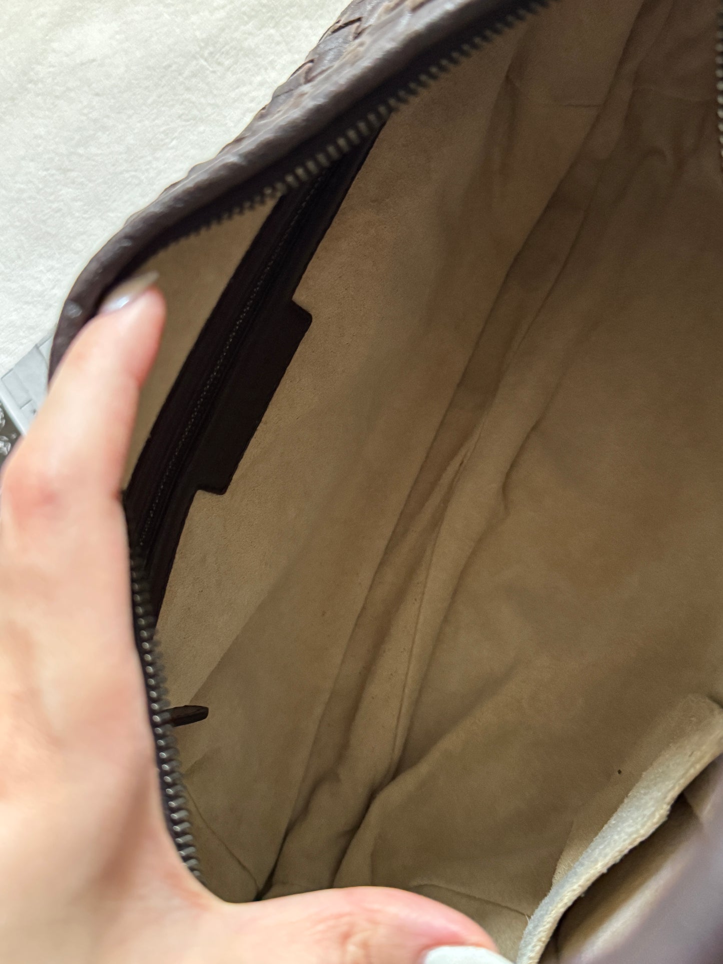Vintage Bottega Veneta 深棕色半月hobo🌙