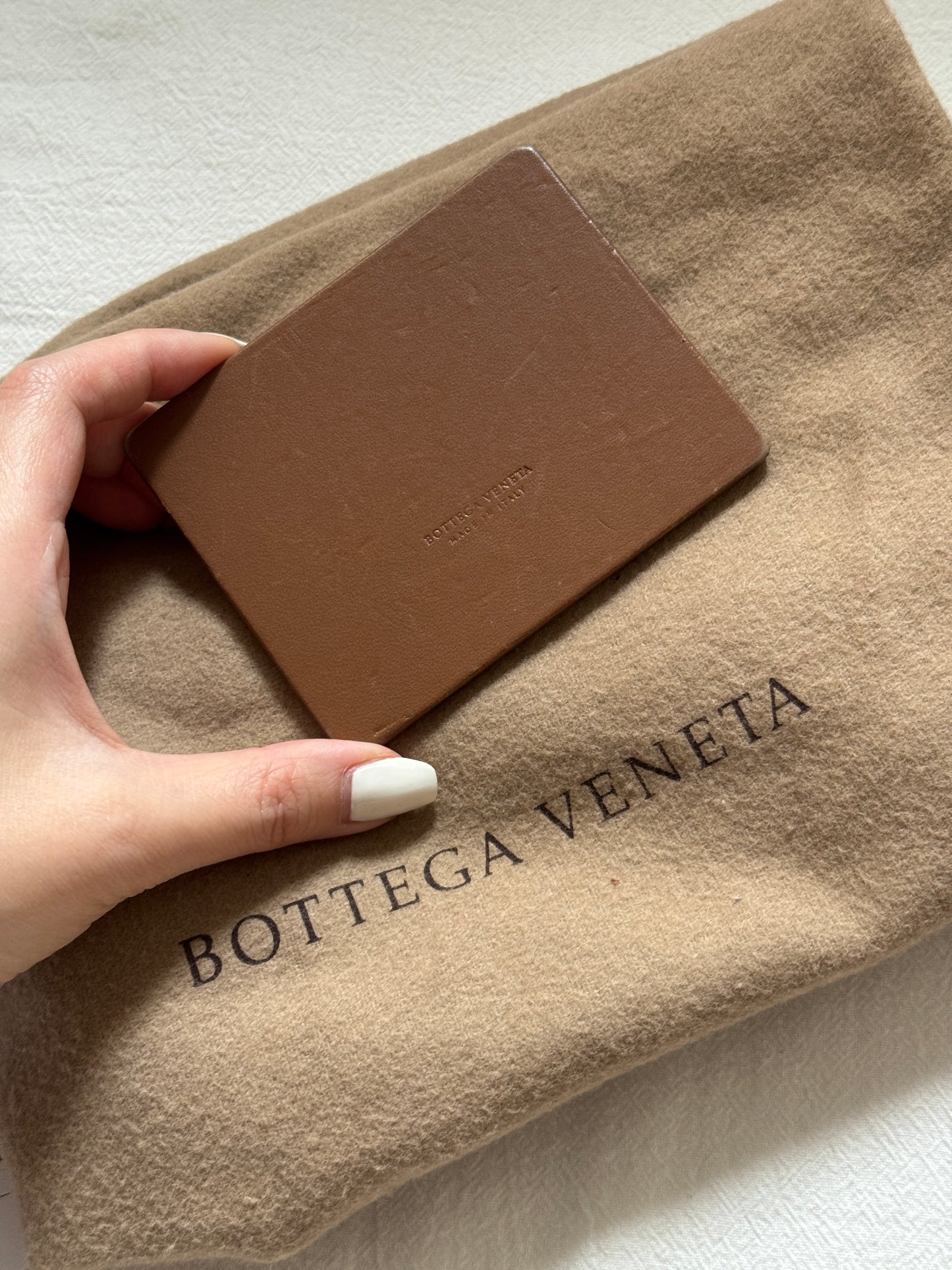 Vintage Bottega Veneta 奶茶hobo 38