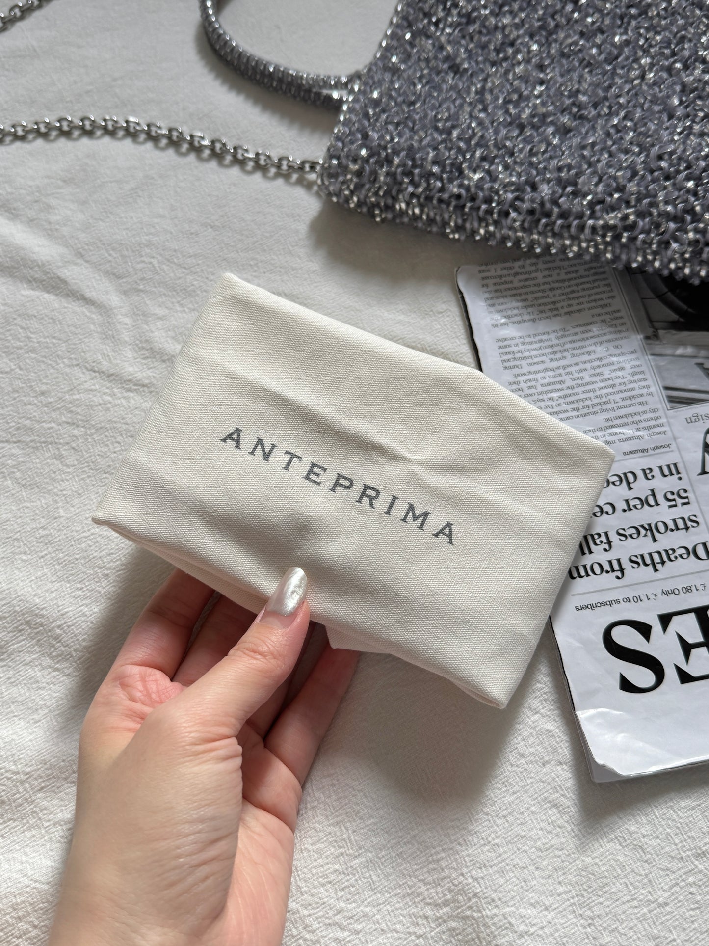 Pre-owned Anteprima wirebag 2-way手提