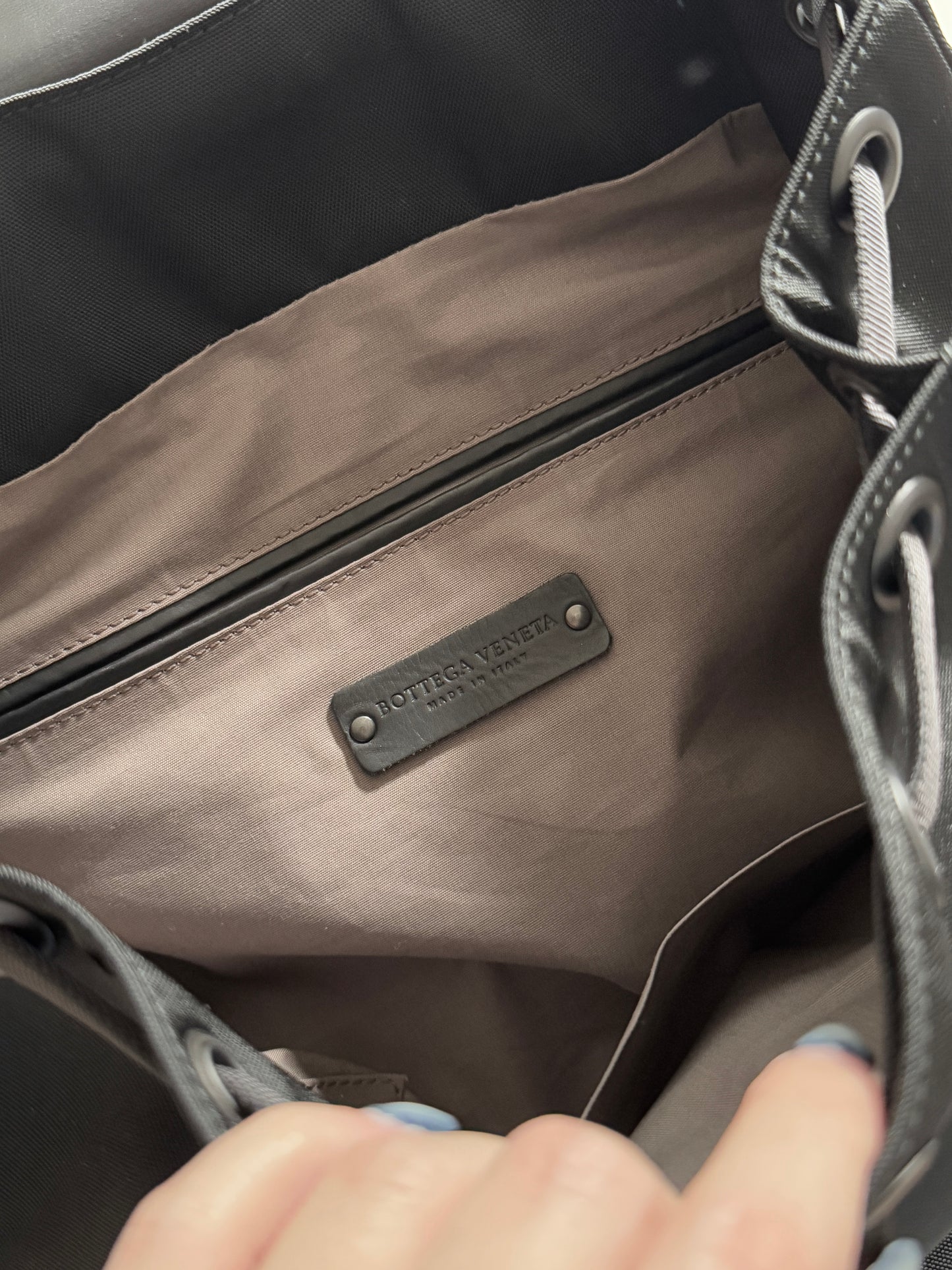 Vintage Bottega Veneta 拼編織皮backpack🏴