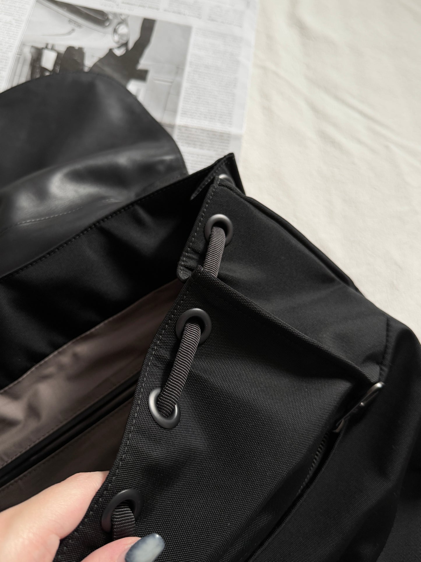 Vintage Bottega Veneta 拼編織皮backpack🏴