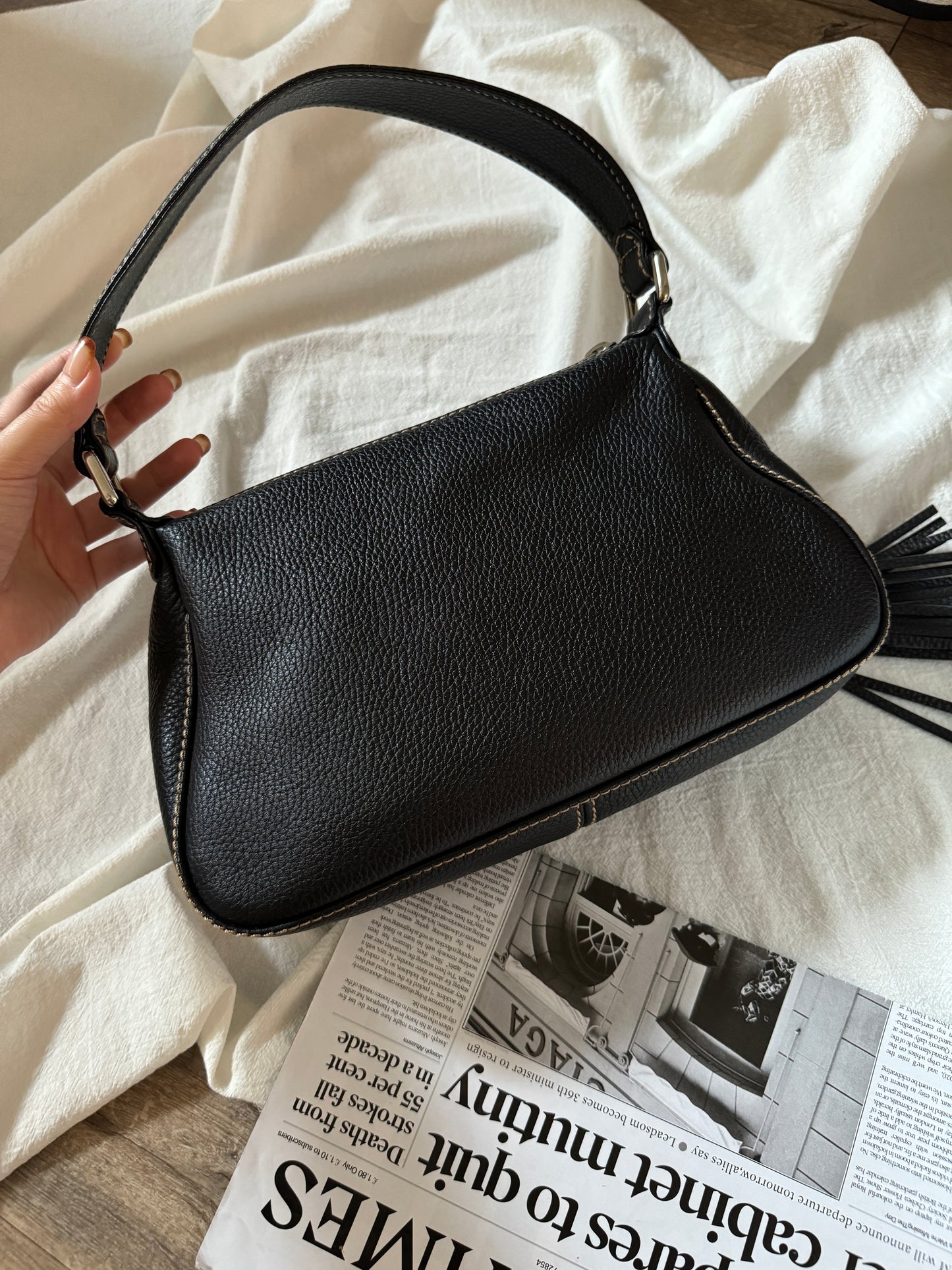 Full box set保存品! Vintage Chanel 流蘇hobo bag🕶️