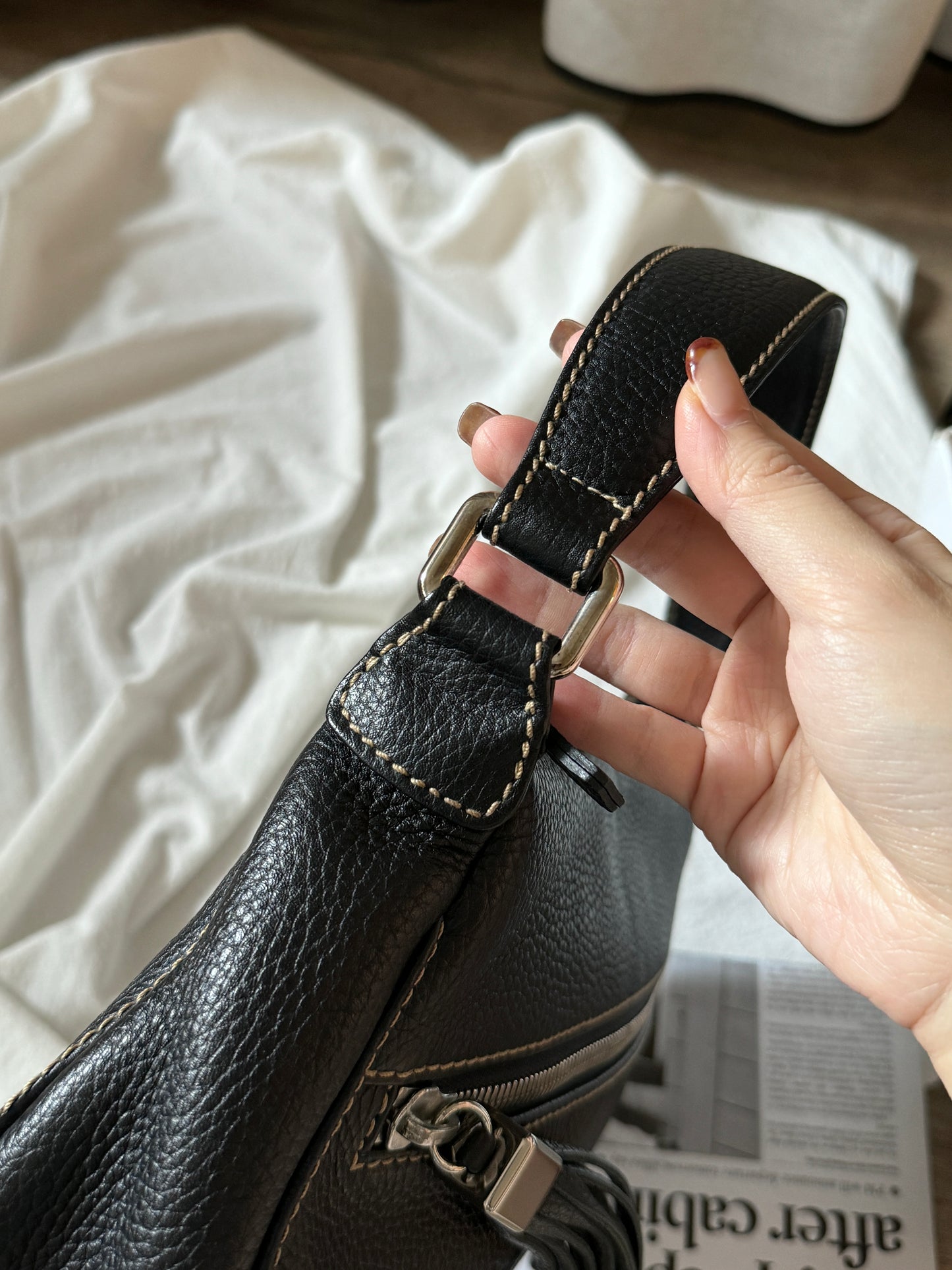 Full box set保存品! Vintage Chanel 流蘇hobo bag🕶️