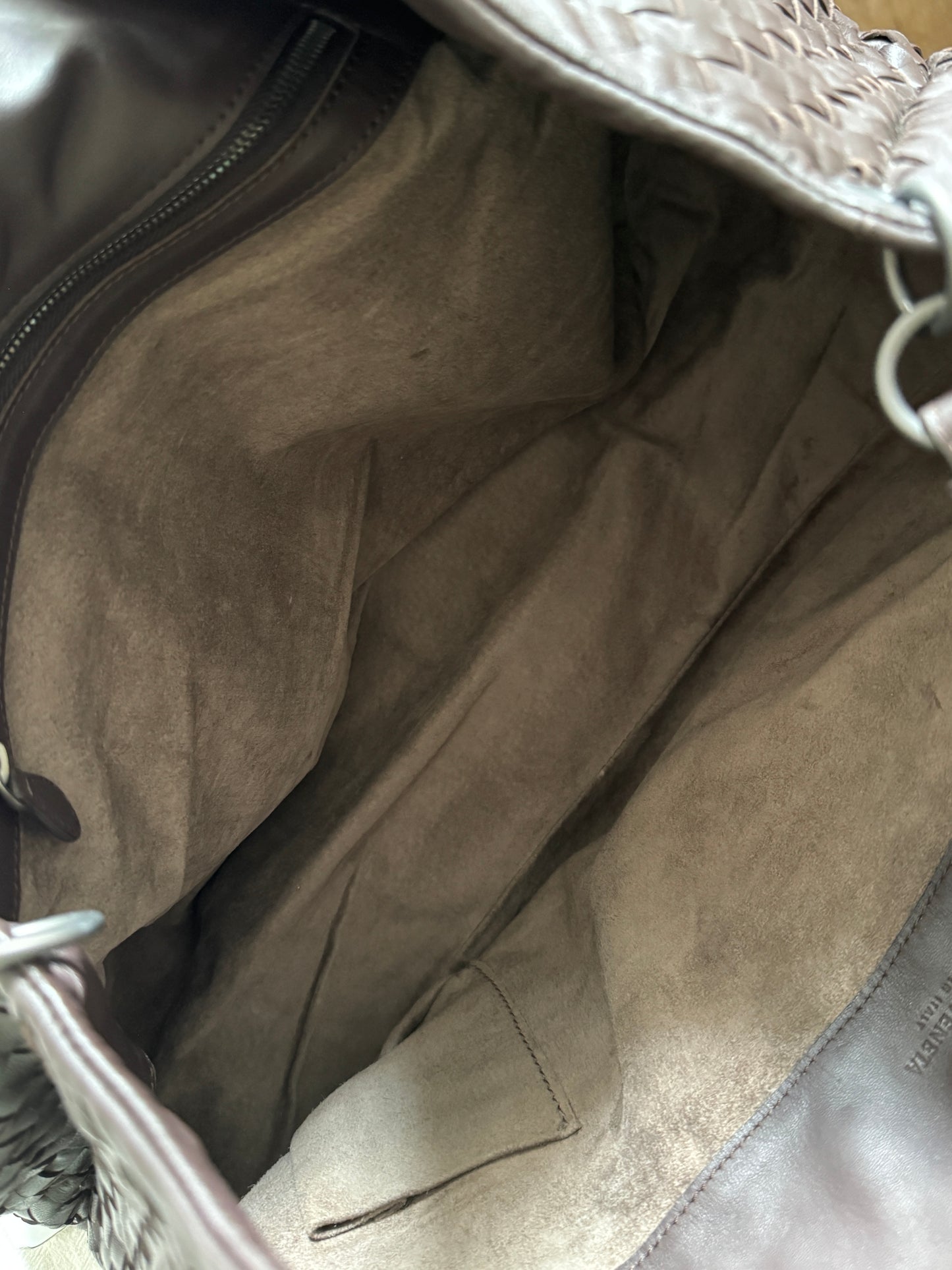 Vintage Bottega Veneta dark brown hobo bag🐻