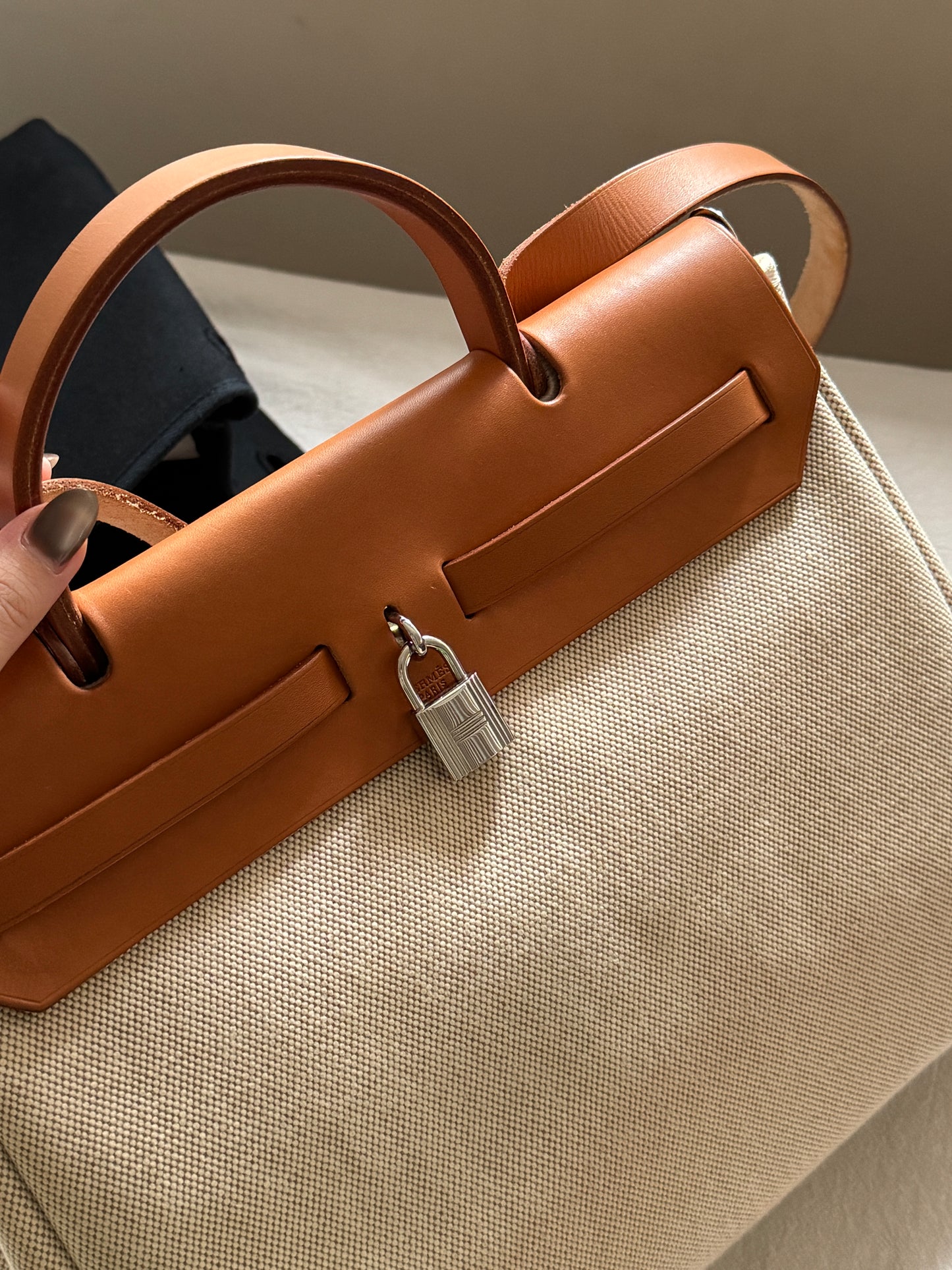 Vintage Hermes herbag 31🤎full set!
