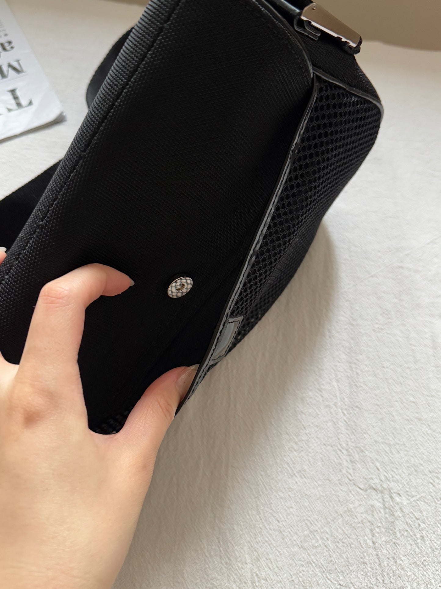 Vintage Dior saddle bag sport