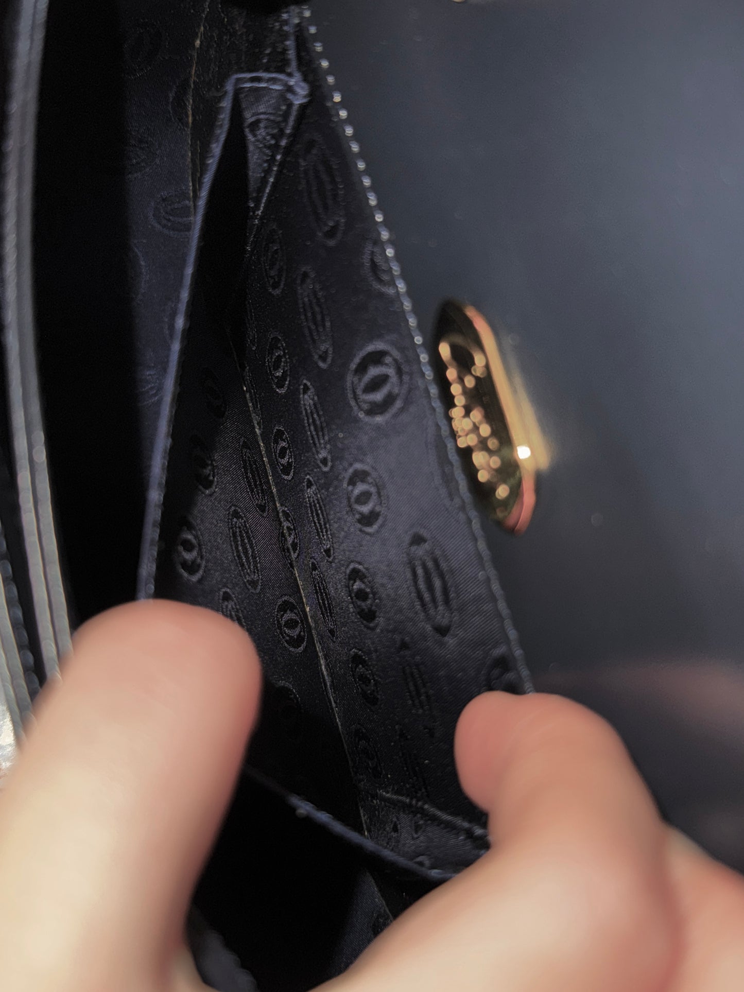 Vintage Cartier leather 2-way bag