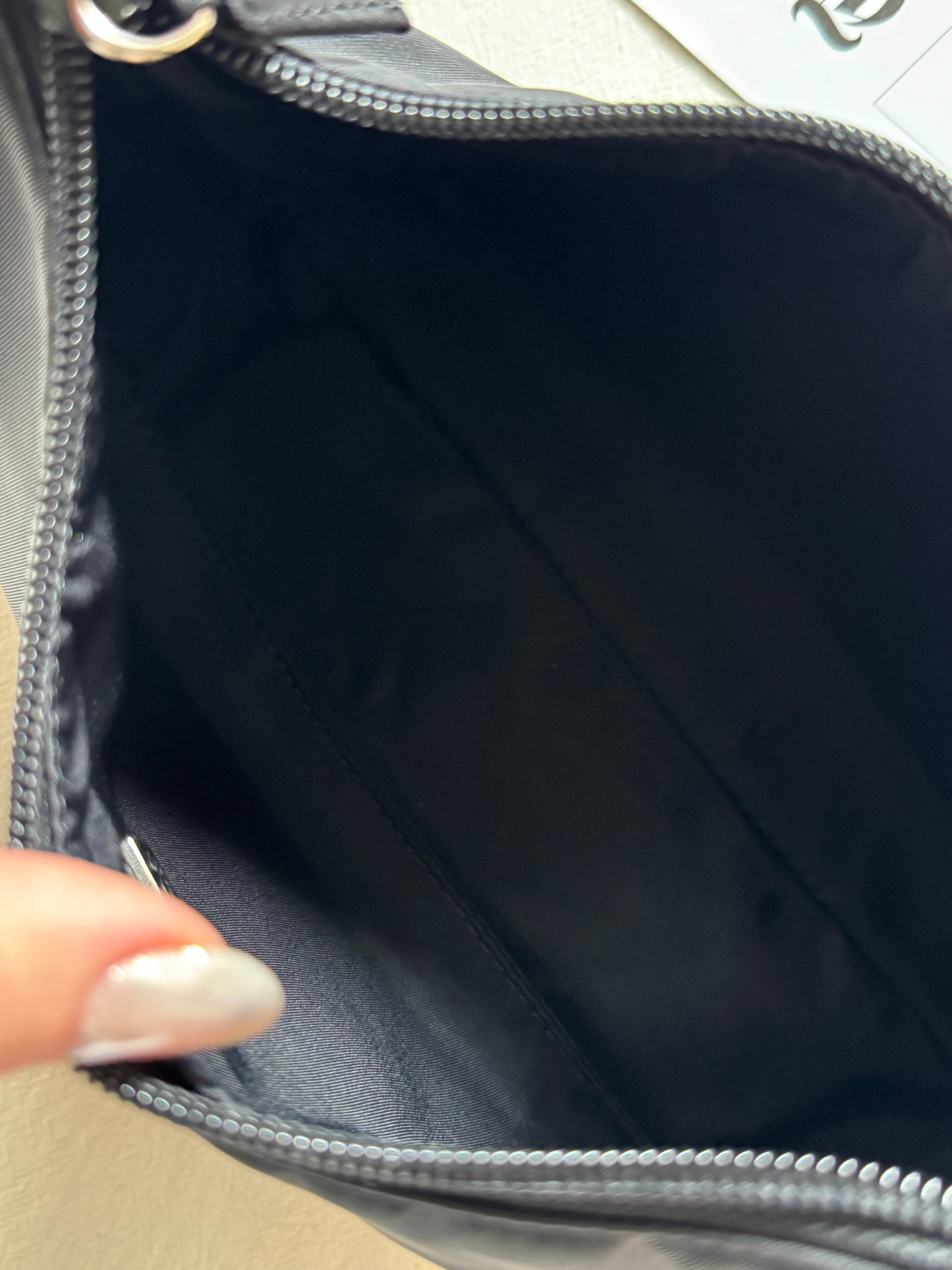 Vintage Prada nylon hobo bag