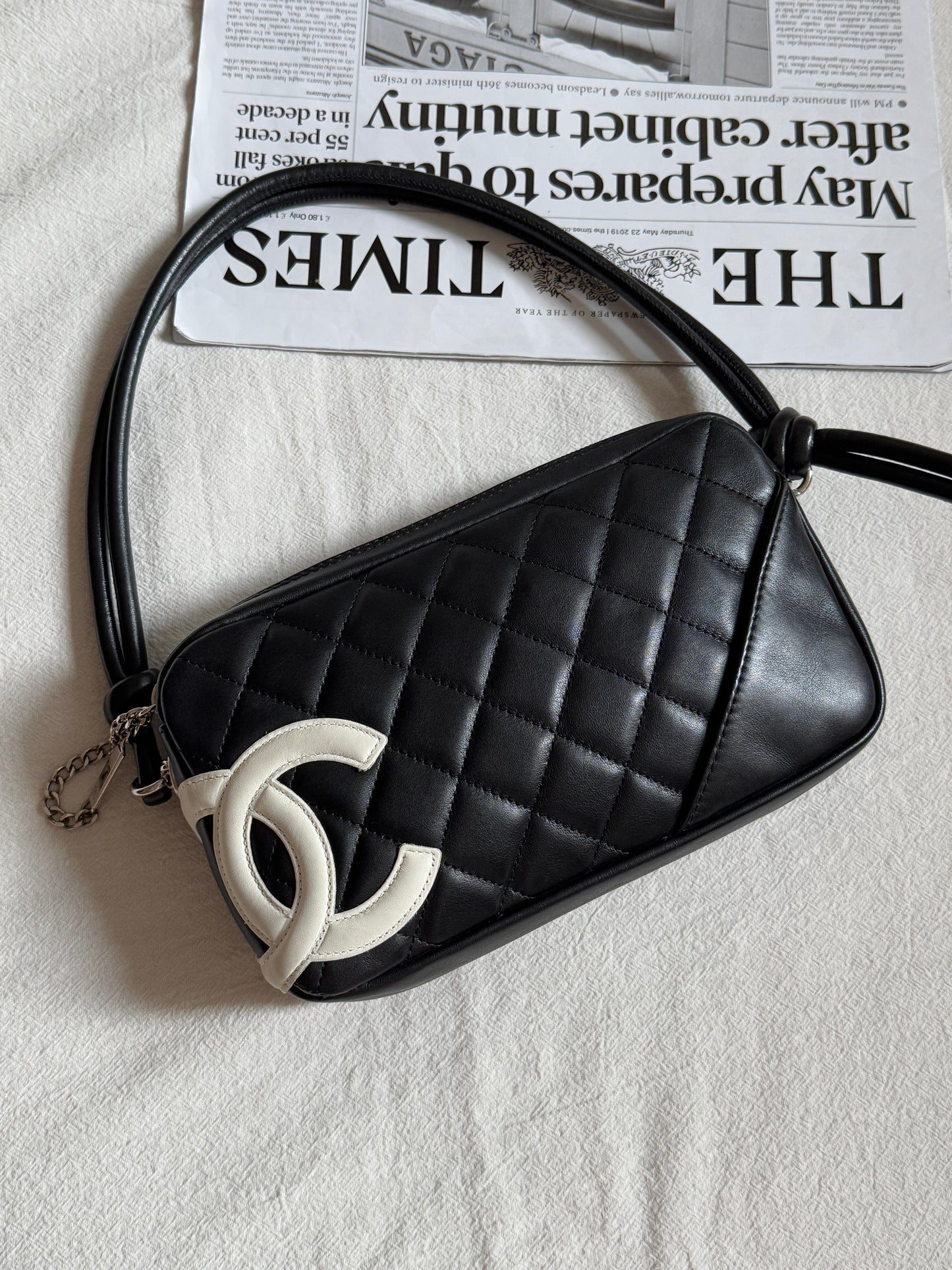 Vintage Chanel 熊貓康鵬麻將包🐼