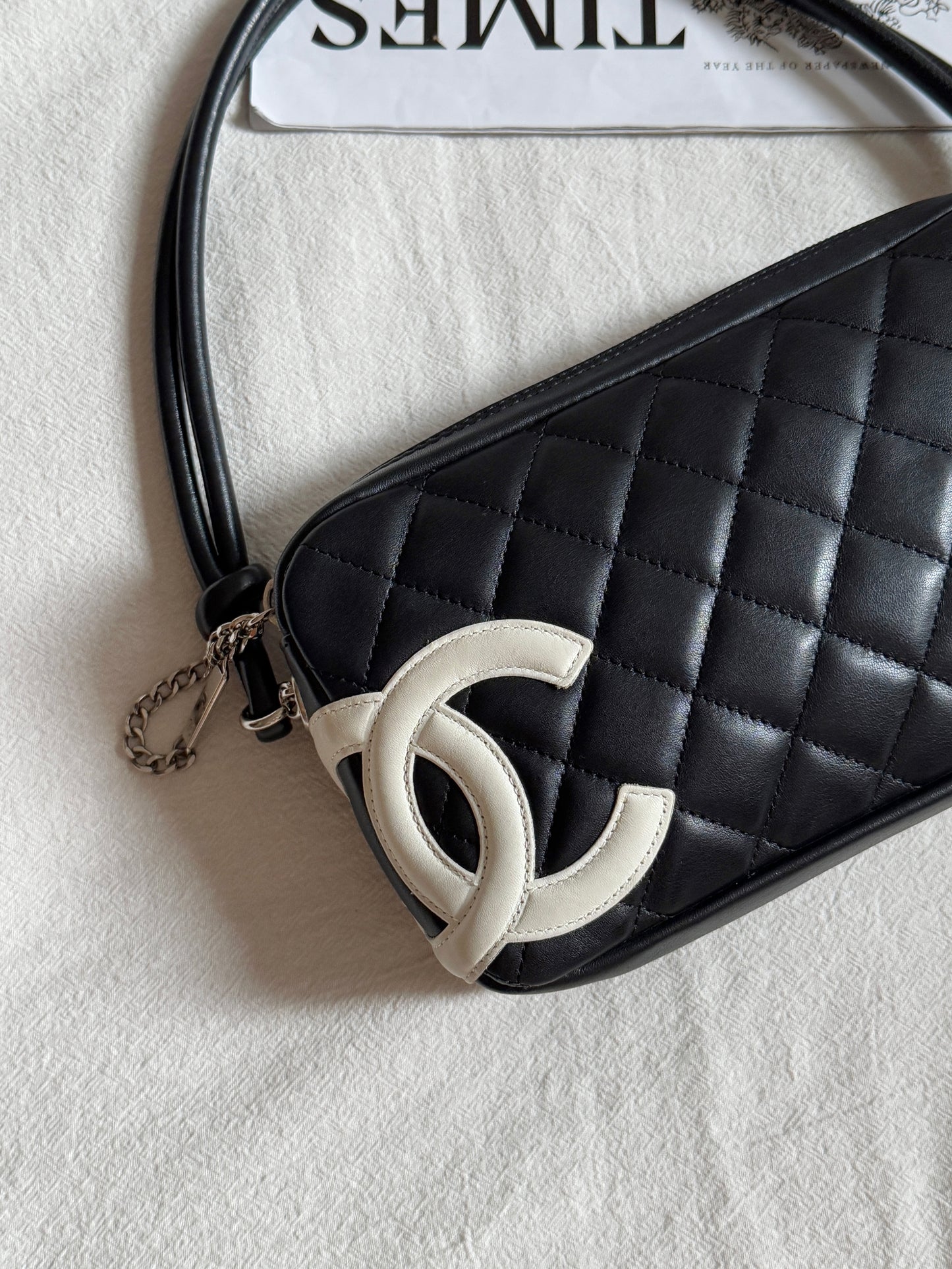 Vintage Chanel 熊貓康鵬麻將包🐼
