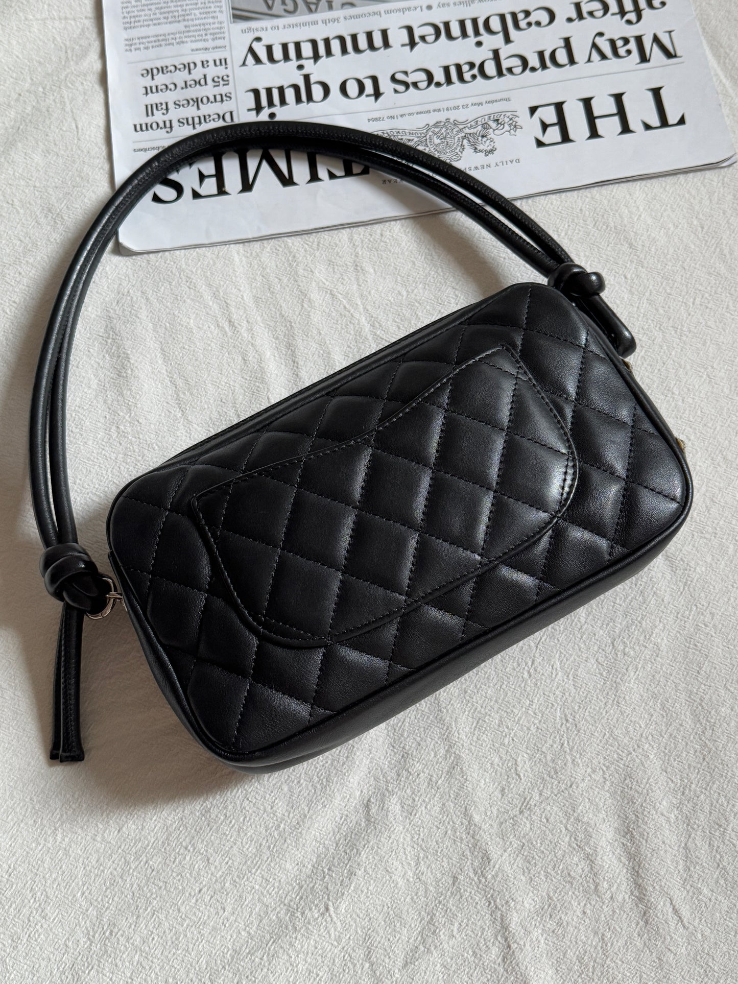 Vintage Chanel 熊貓康鵬麻將包🐼