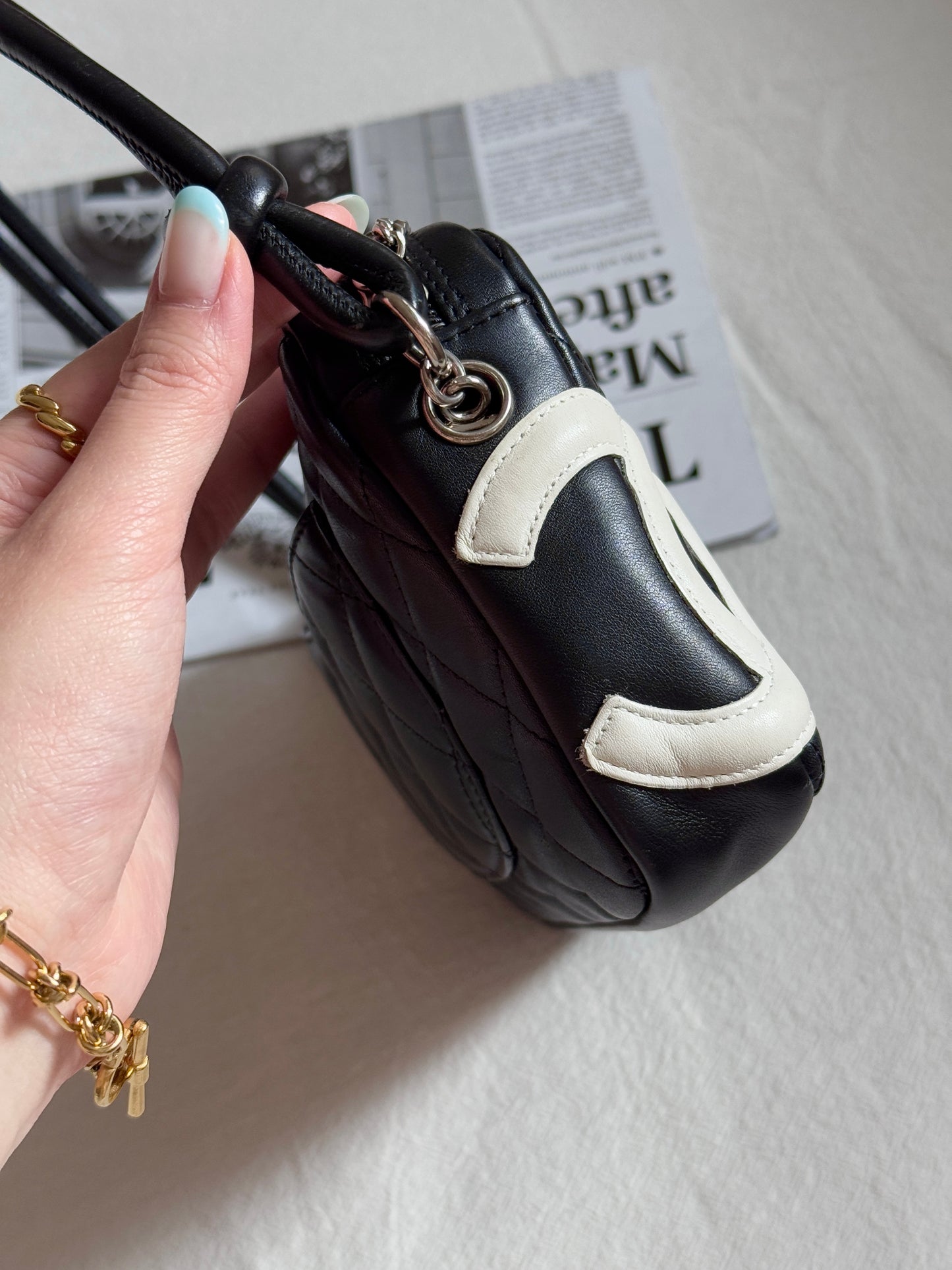 Vintage Chanel 熊貓康鵬麻將包🐼