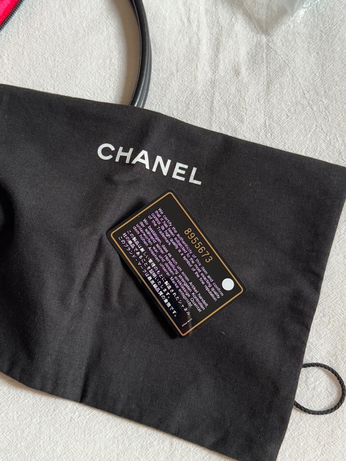 Vintage Chanel 熊貓康鵬麻將包🐼