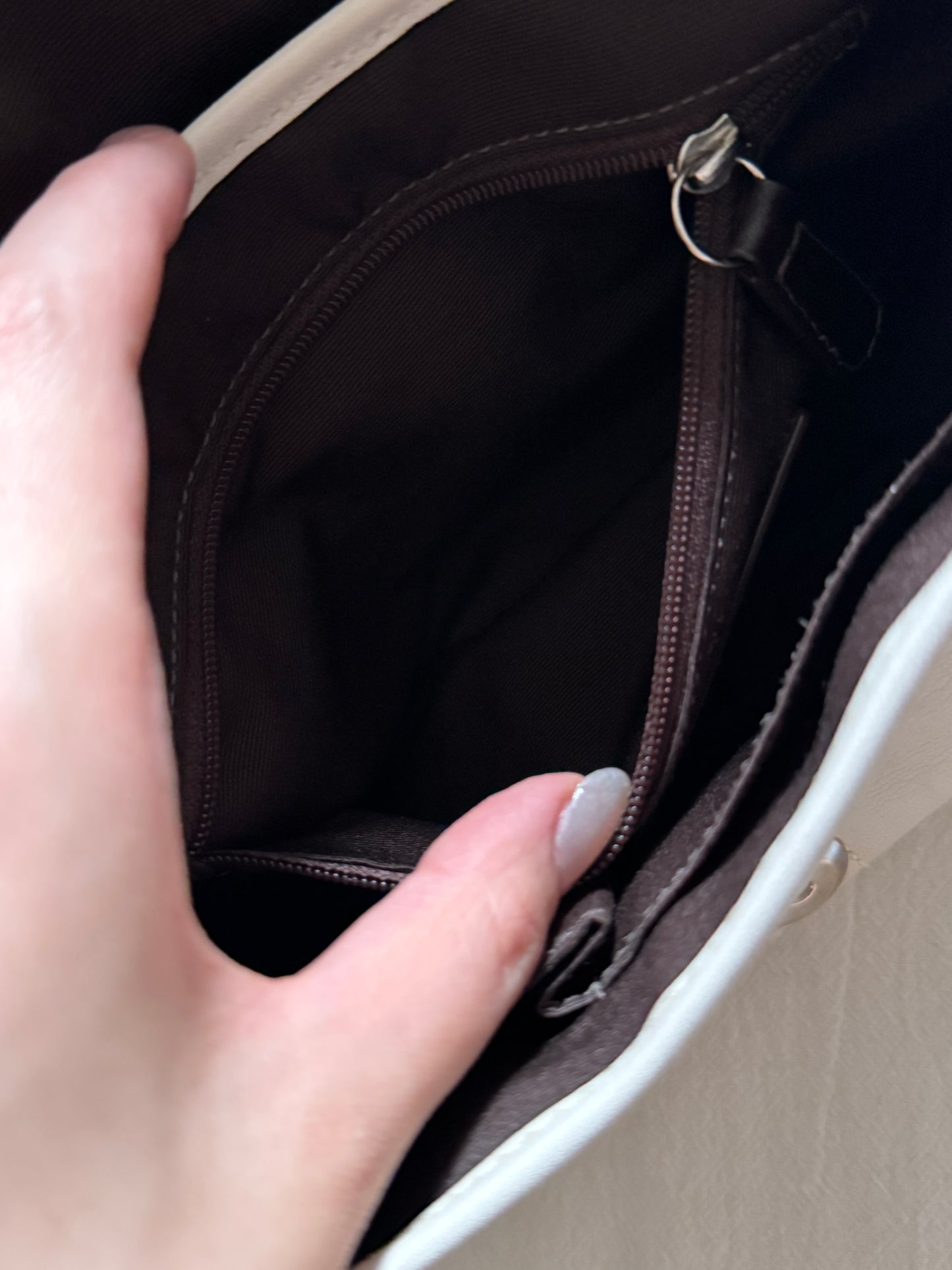 近新保存品!Vintage Coach拼色碗豆包