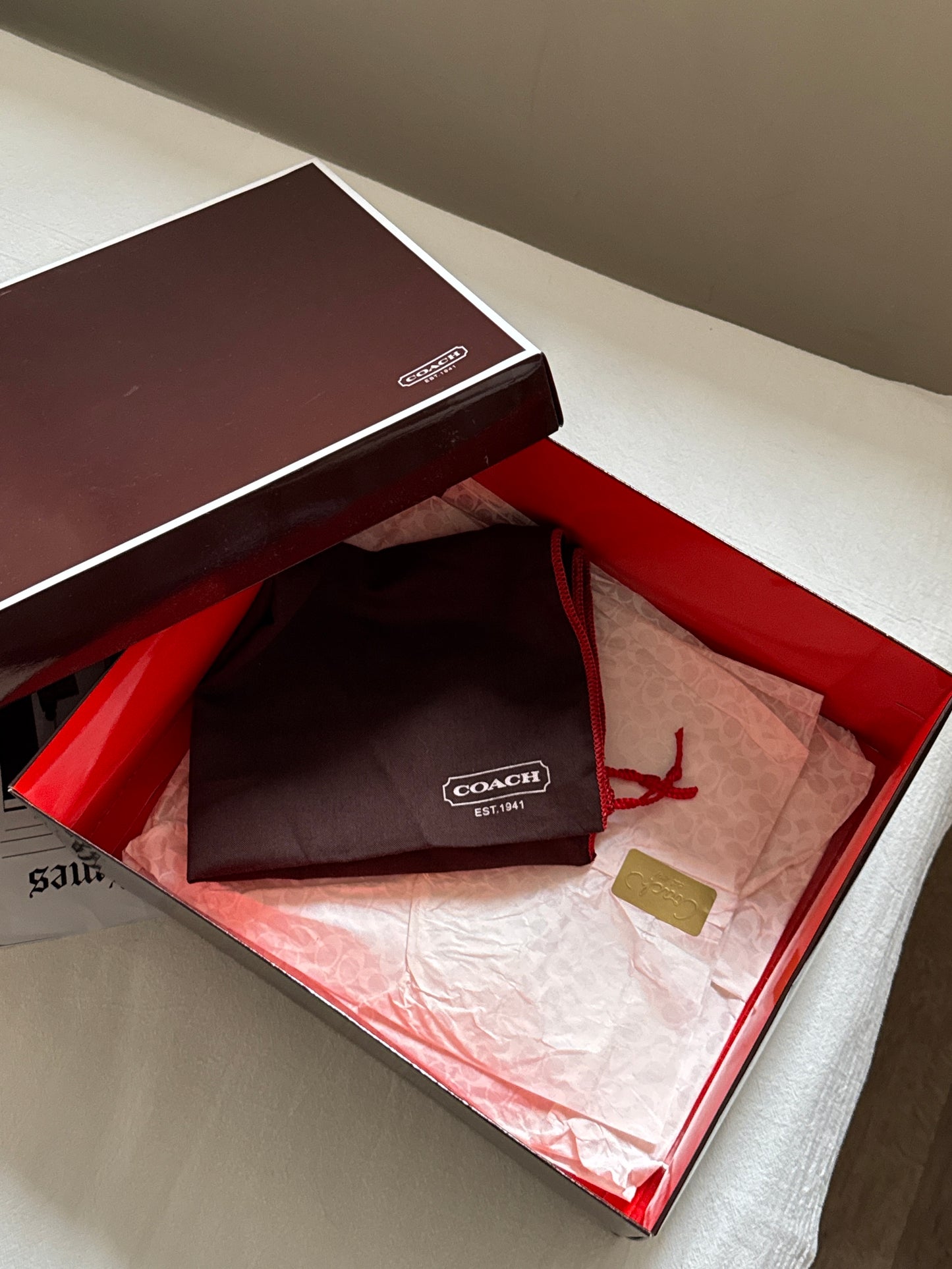 近新保存品!Vintage Coach拼色碗豆包
