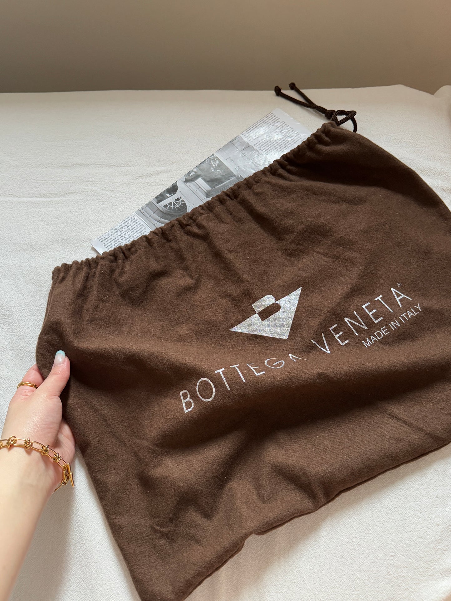 Vintage Bottega Venetta 編織單肩hobo bag