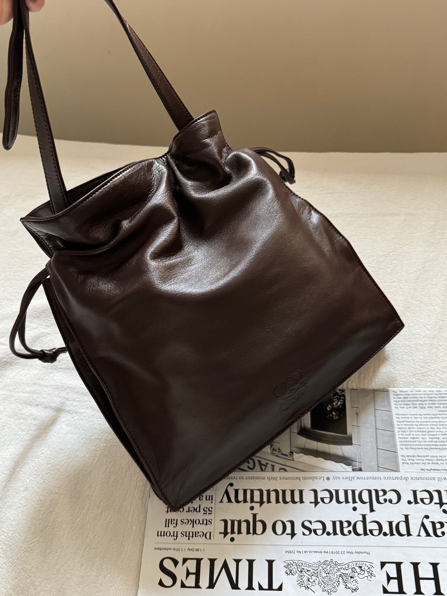 Vintage Loewe小羊皮flamenco🧺