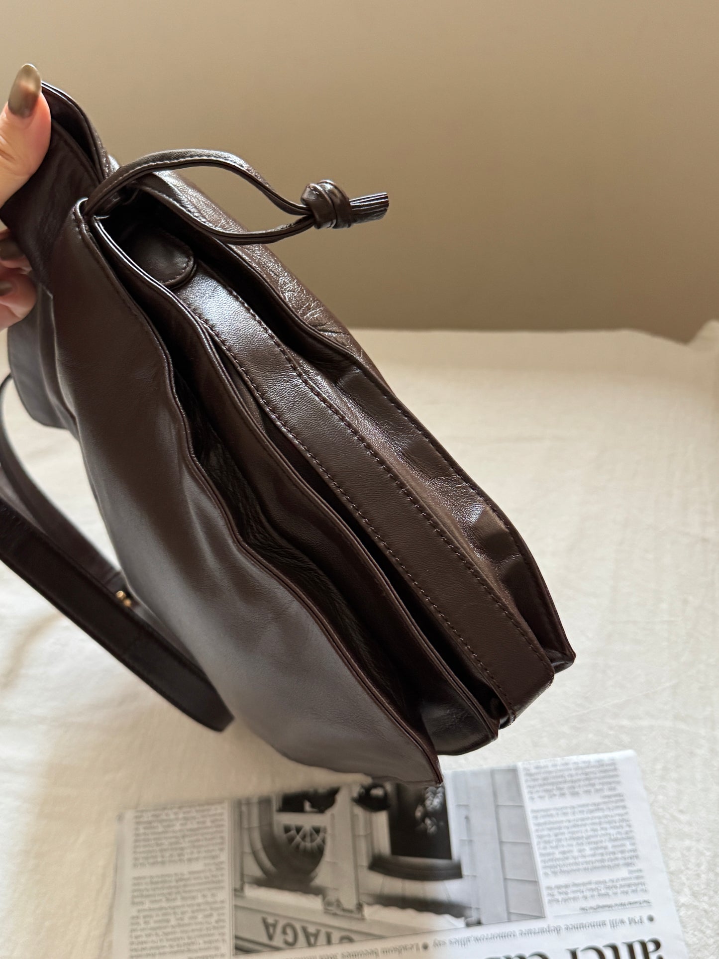 Vintage Loewe小羊皮flamenco🧺