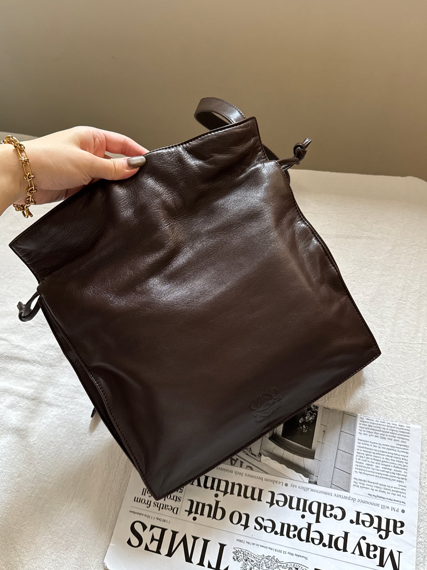 Vintage Loewe小羊皮flamenco🧺