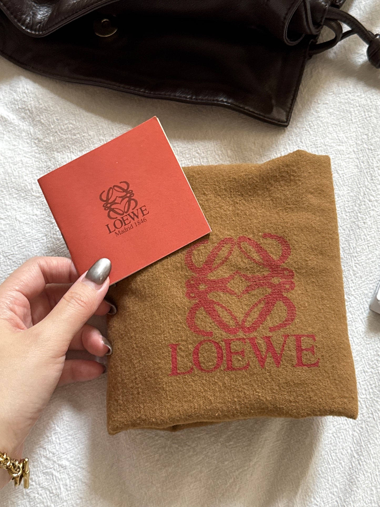 Vintage Loewe小羊皮flamenco🧺