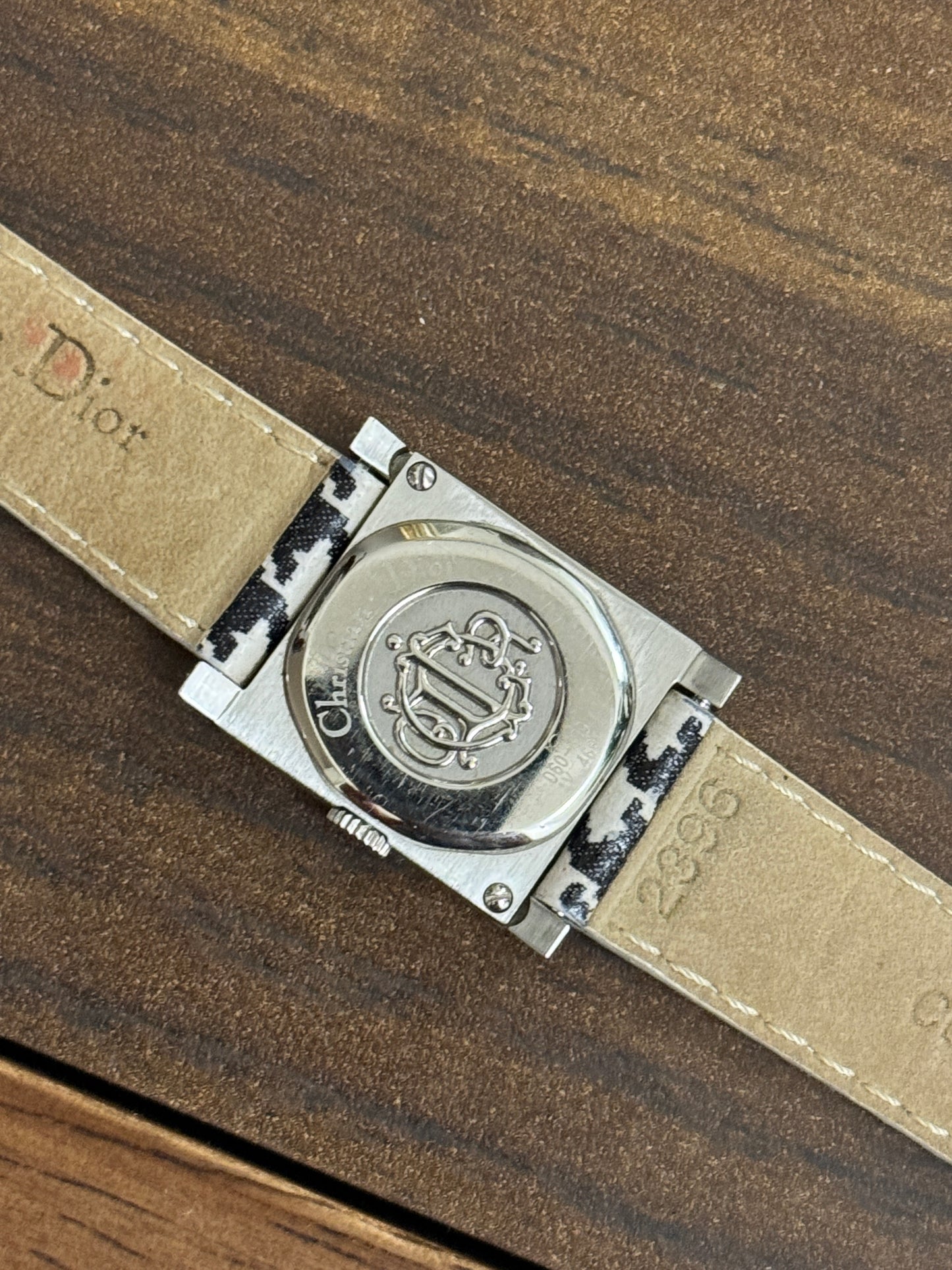 Rare! Vintage Dior cannage watch