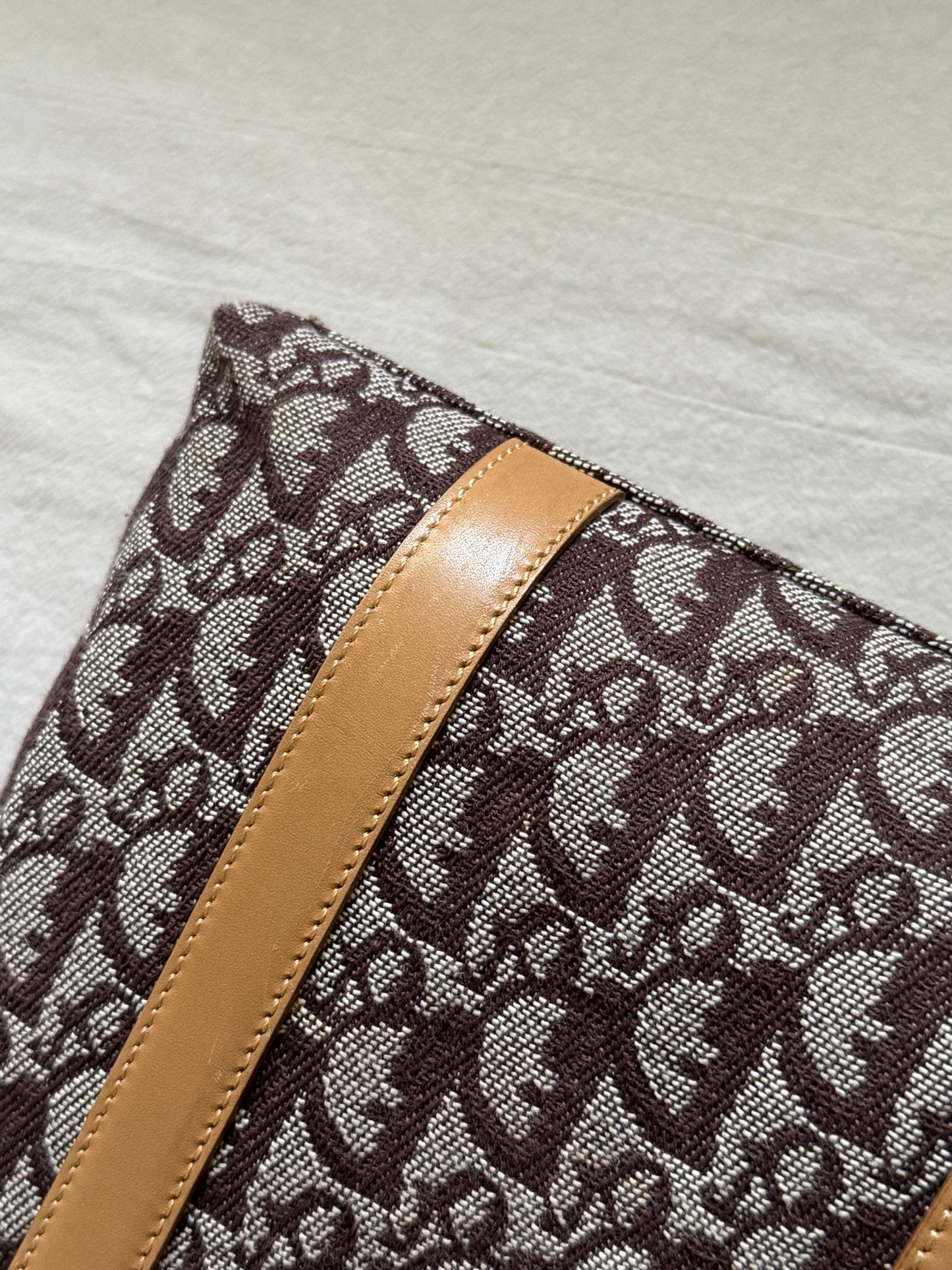 Vintage Dior trotter tote bag🍷