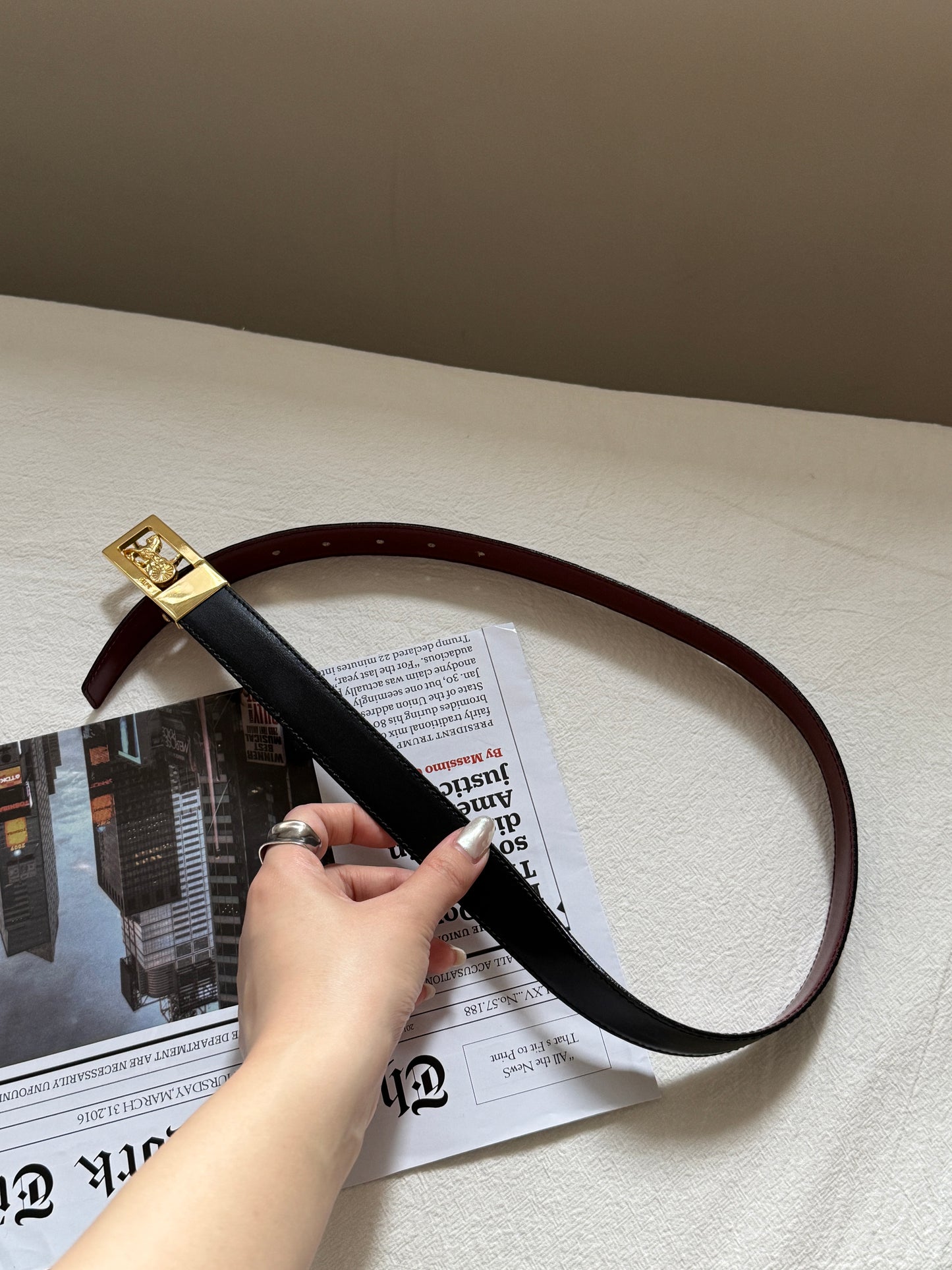 Vintage Celine馬車扣belt🎠