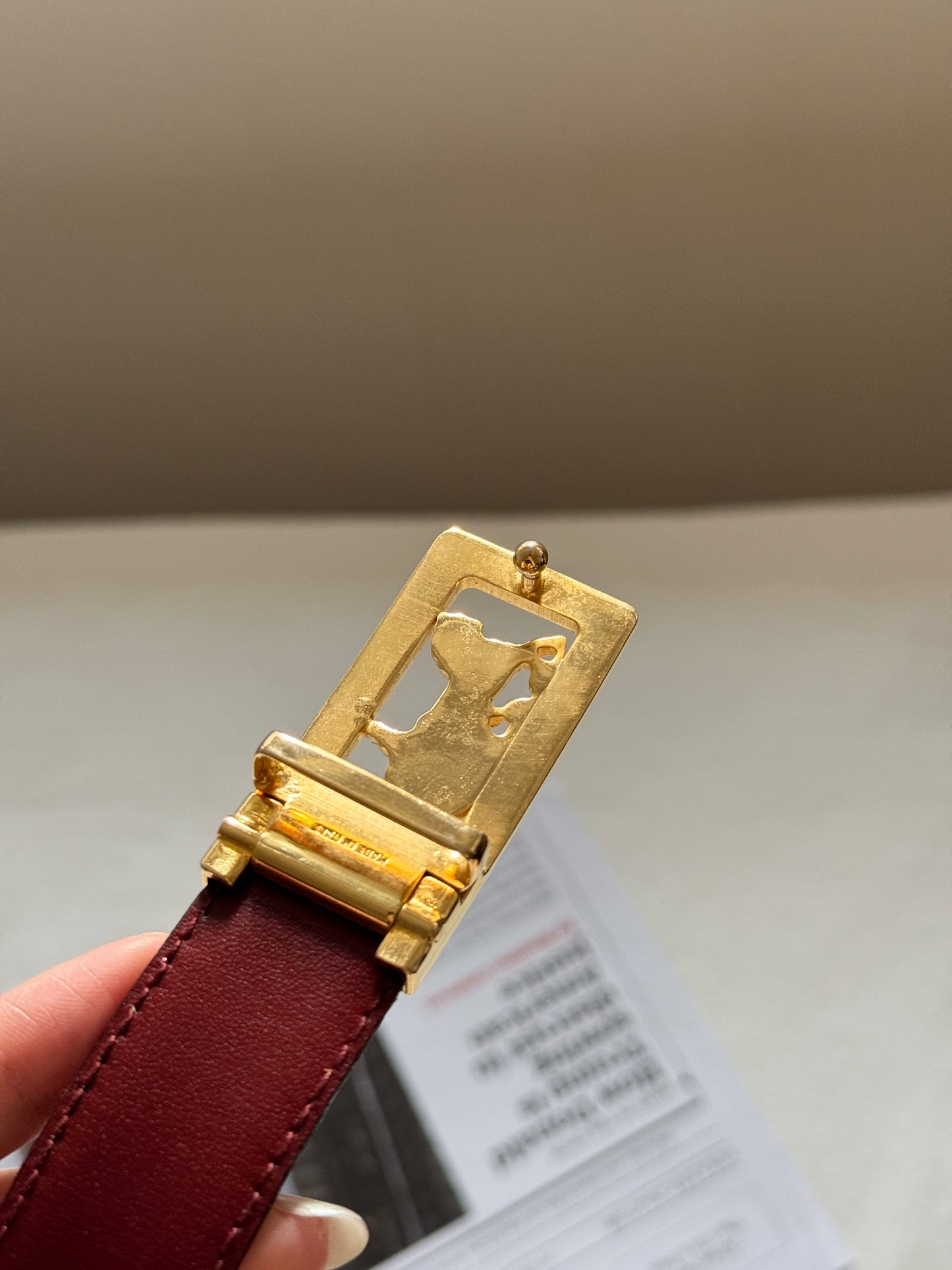 Vintage Celine馬車扣belt🎠