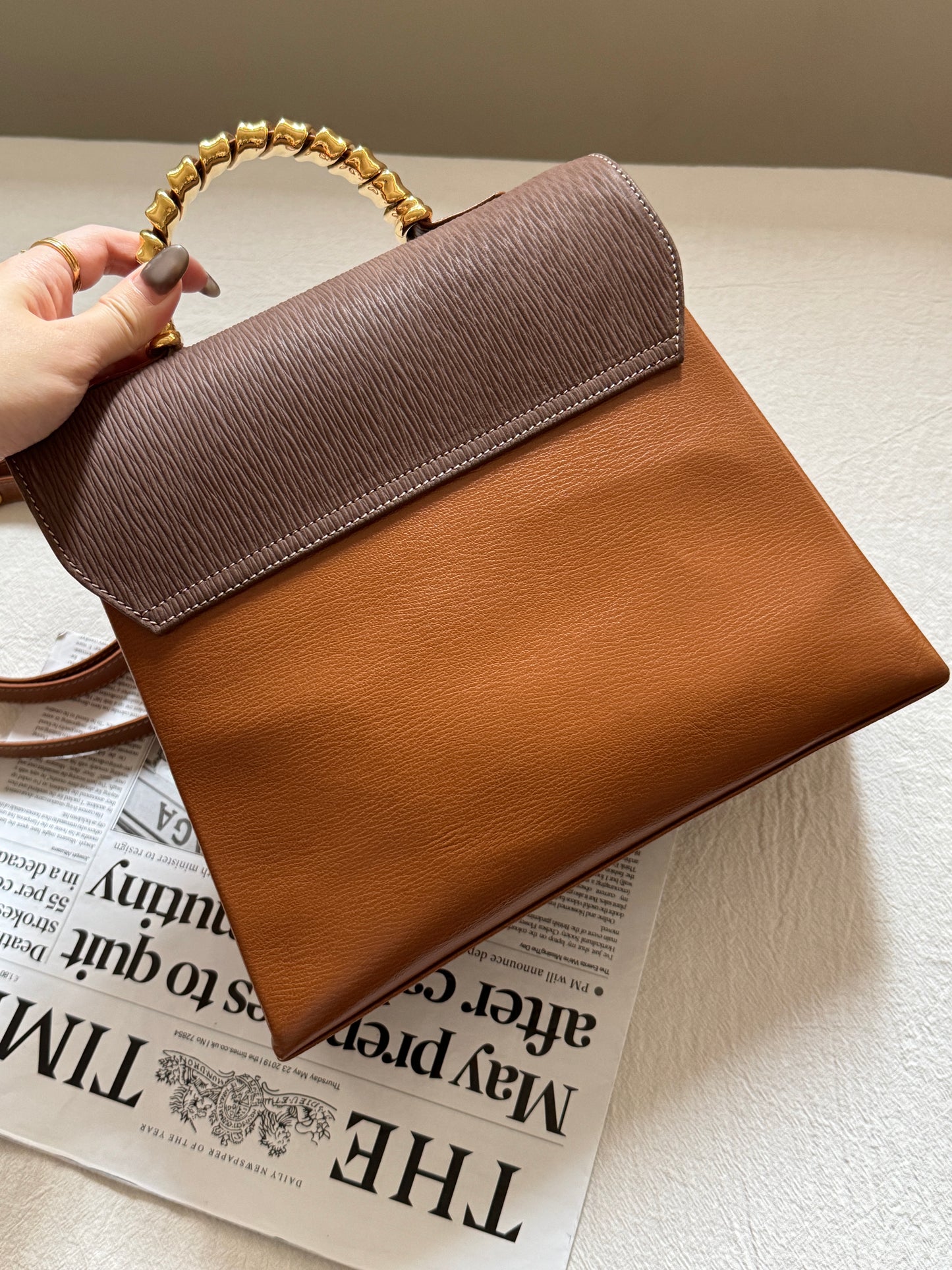 Vintage Loewe velazquez 蛇骨kelly🌟
