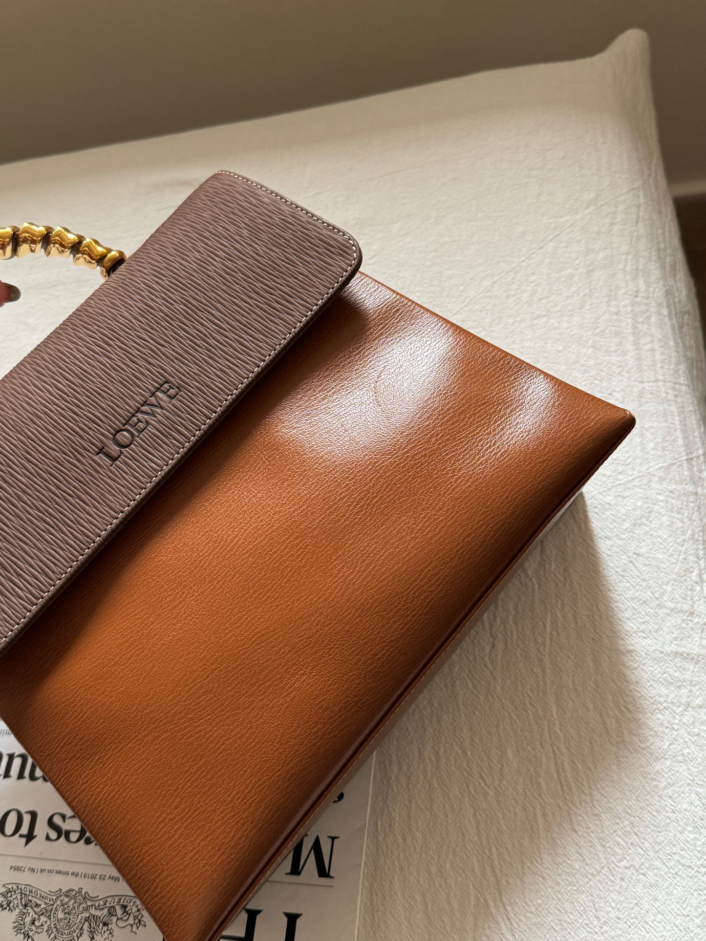 Vintage Loewe velazquez 蛇骨kelly🌟