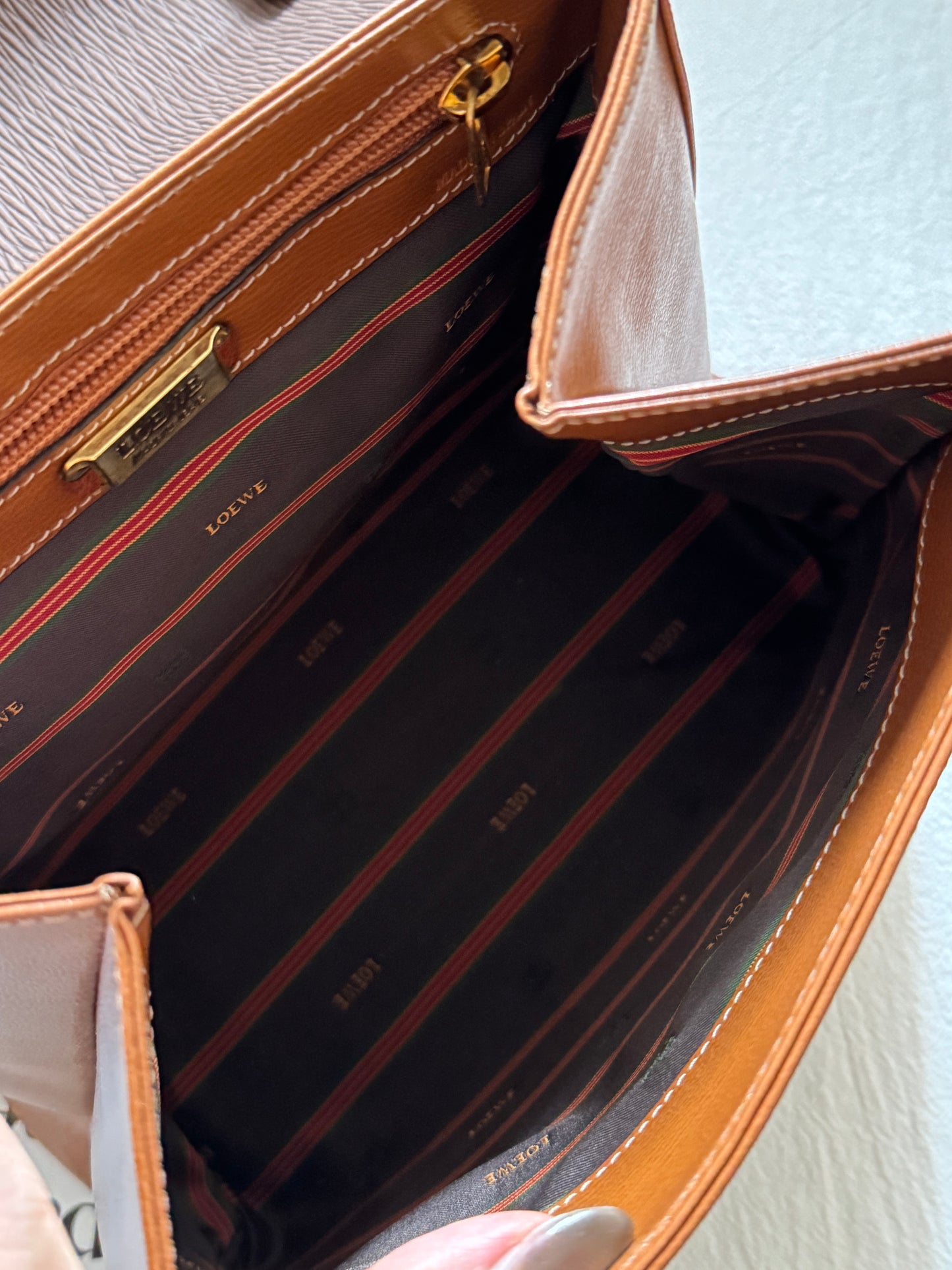 Vintage Loewe velazquez 蛇骨kelly🌟