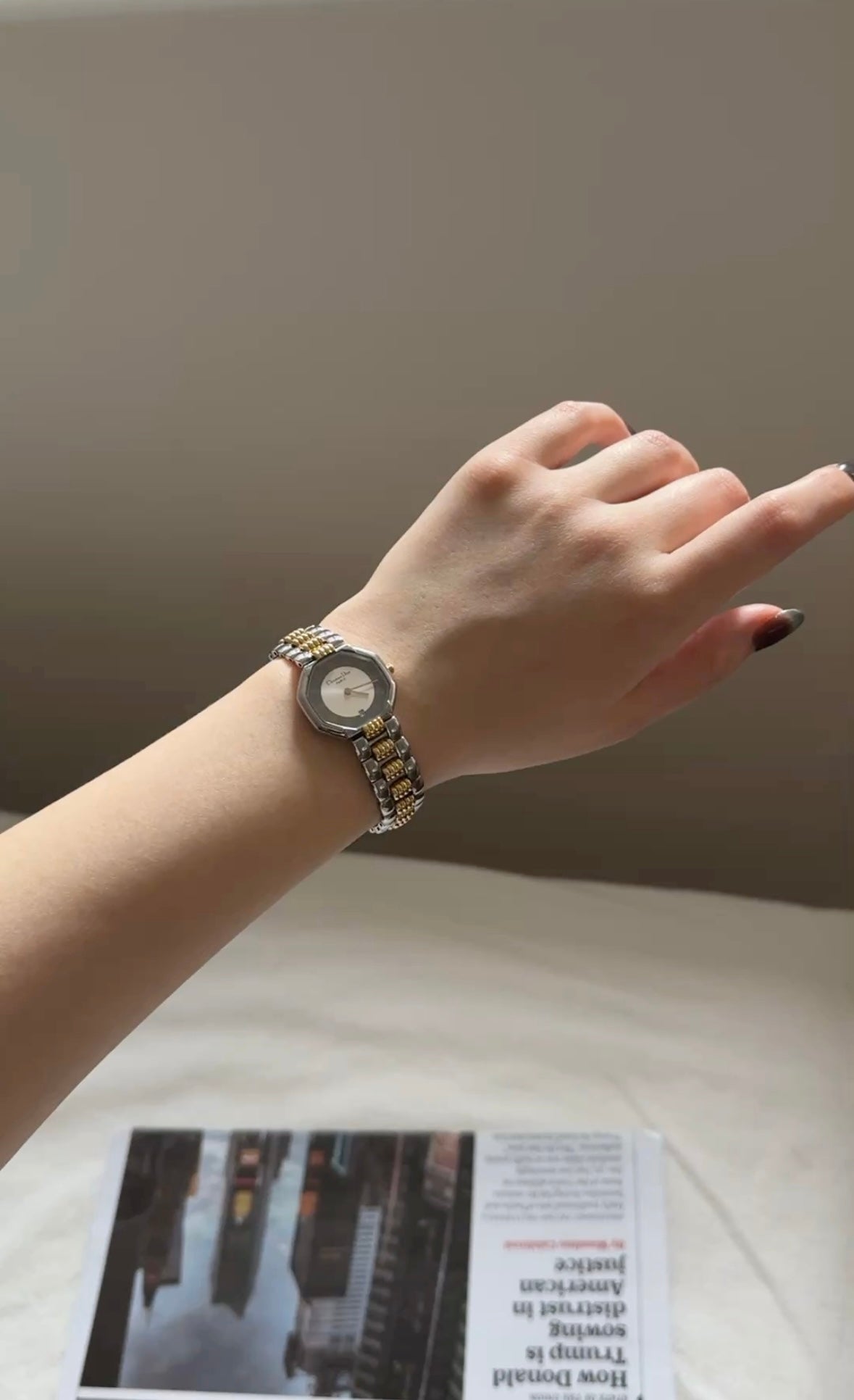 Vintage Dior watch 日誌手錶