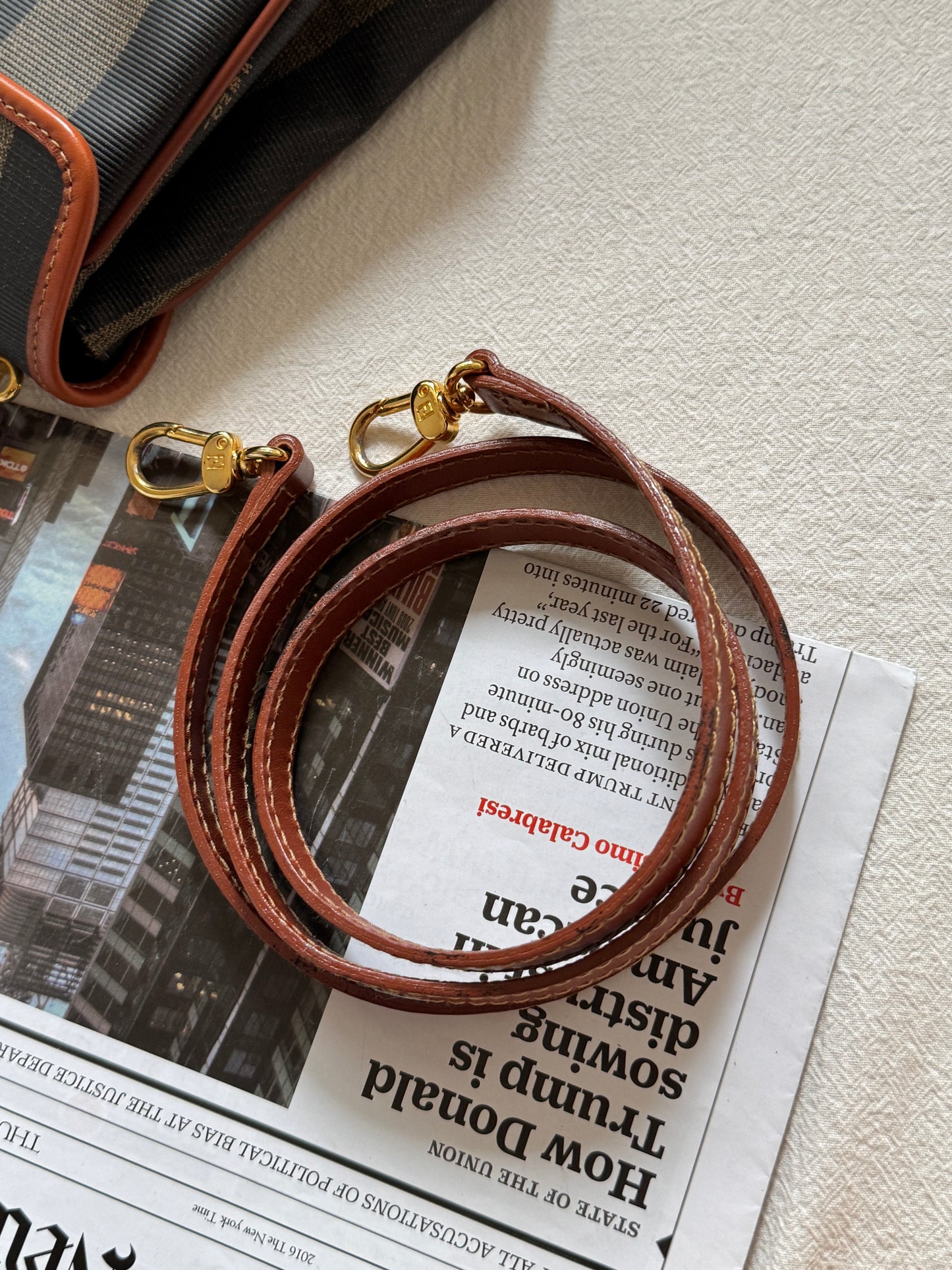 Vintage Fendi pequin mini kelly🪐