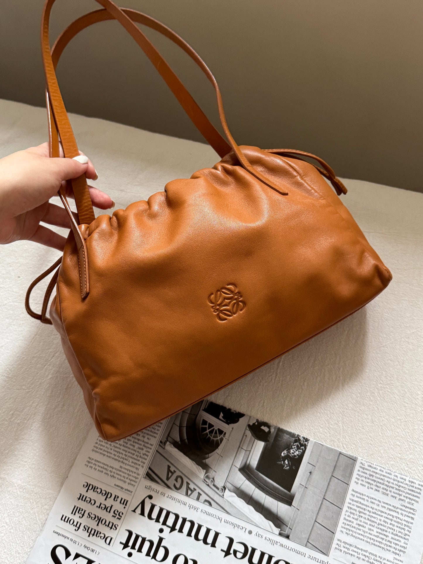 Vintage Loewe 小羊皮flamenco☁️