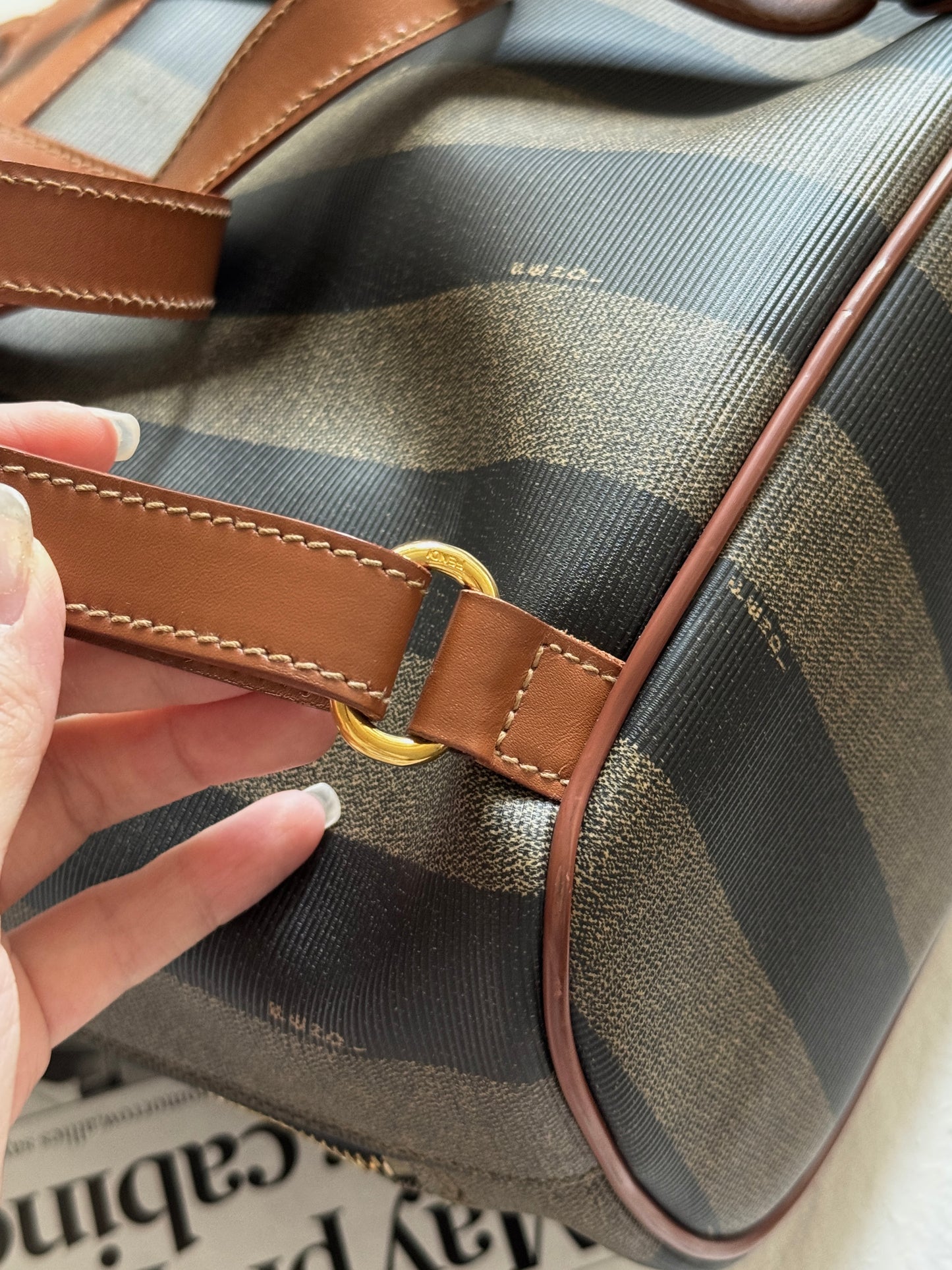 Vintage Fendi pequin small backpack🧸