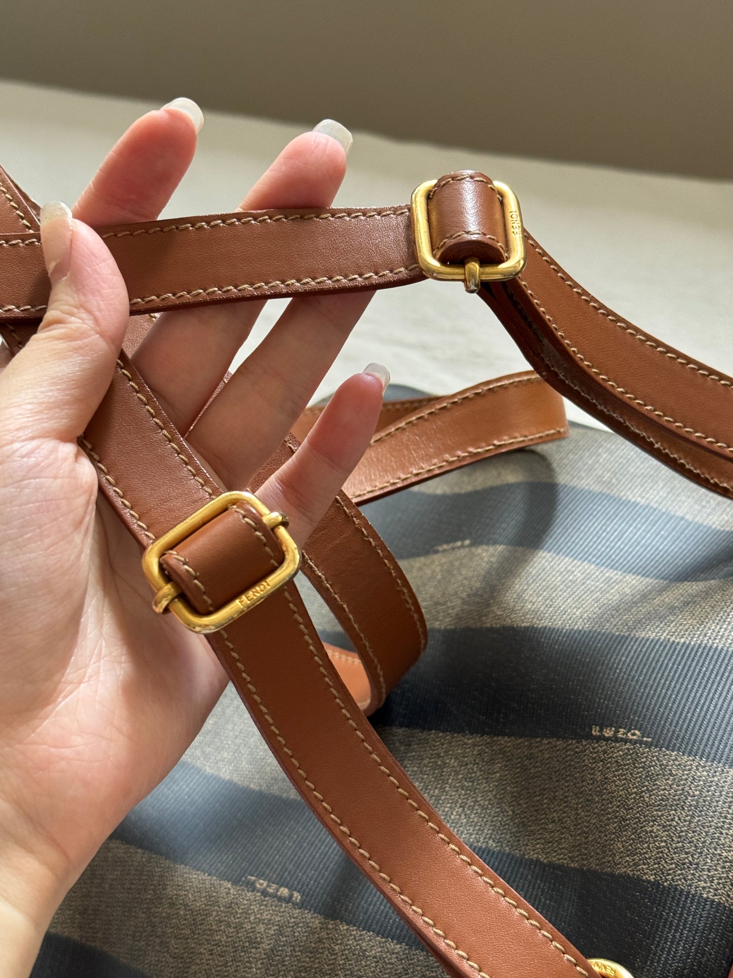 Vintage Fendi pequin small backpack🧸