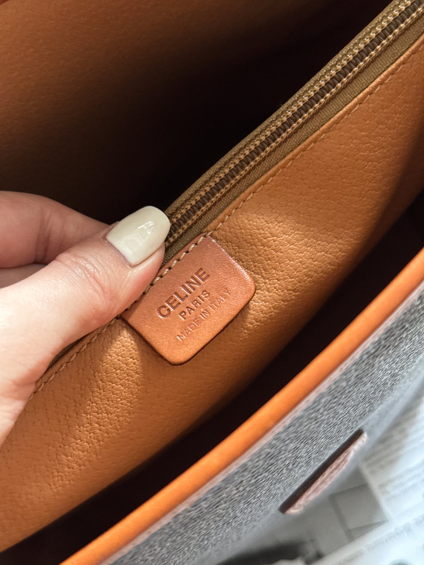Vintage Celine macadam tote