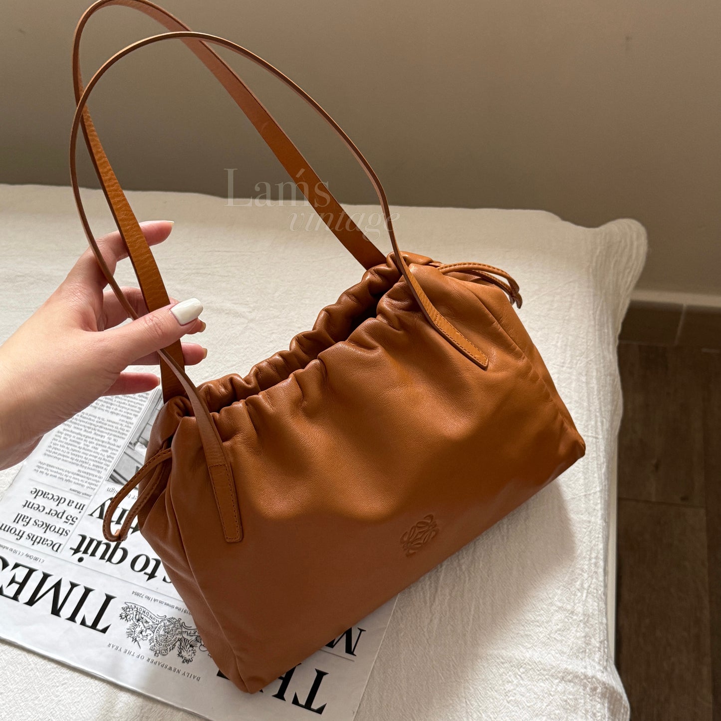 Vintage Loewe 小羊皮flamenco☁️