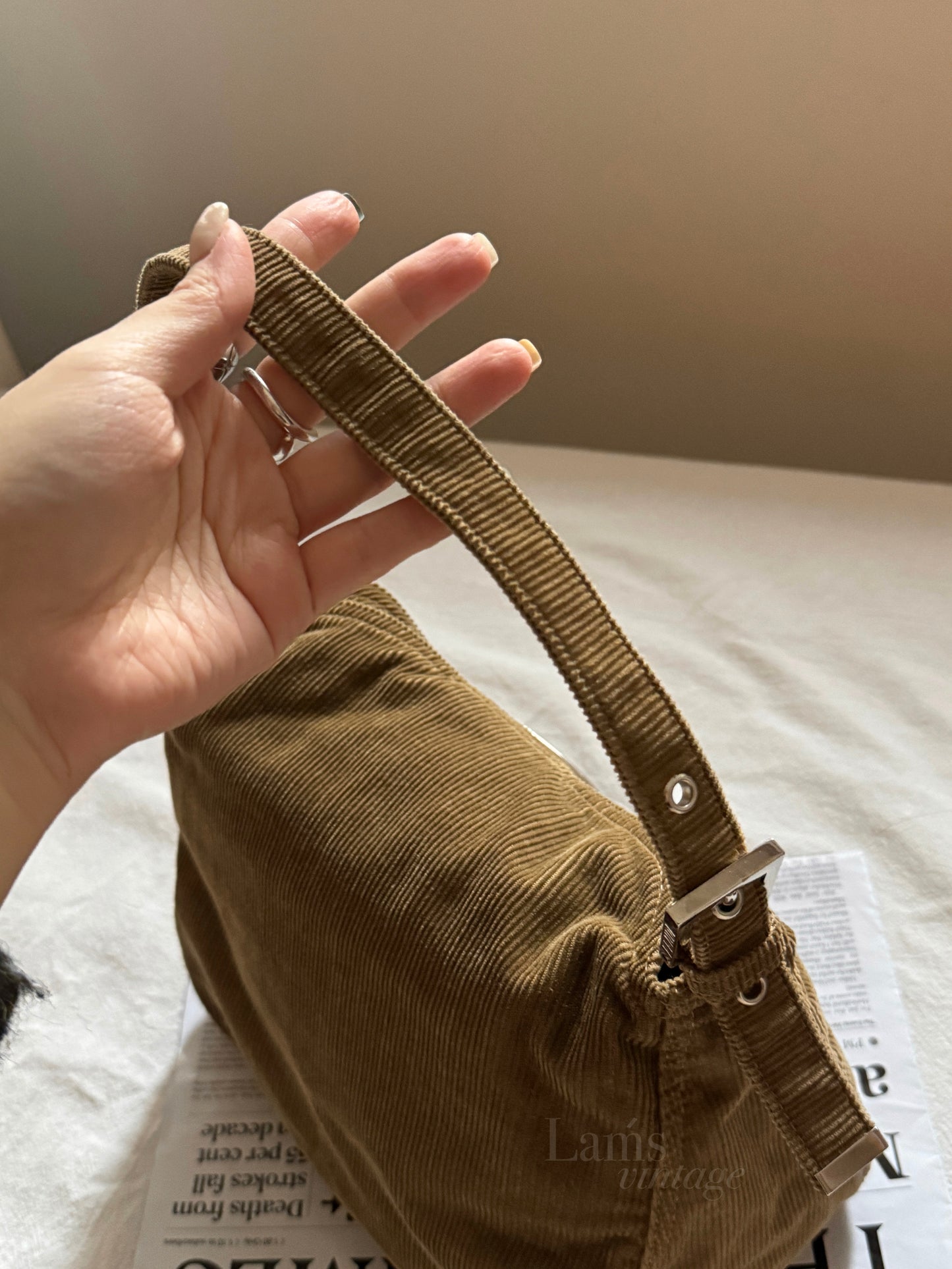 Vintage Fendi teddy baguette🧸