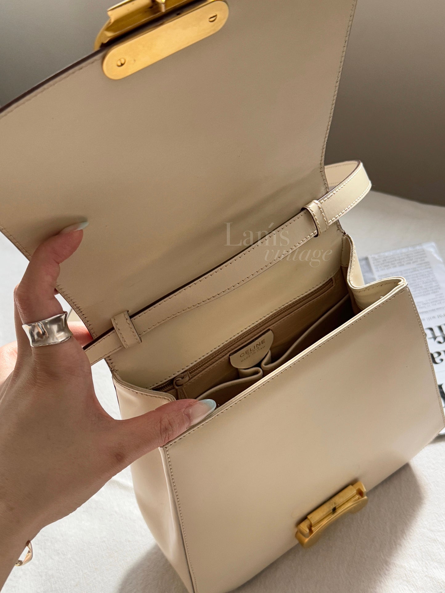 店主珍藏🖤Vintage Celine 1995 大骨頭扣2-way