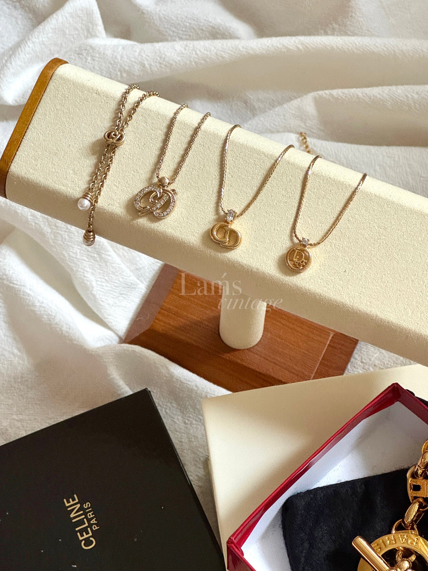 Vintage Dior CD necklace✨
