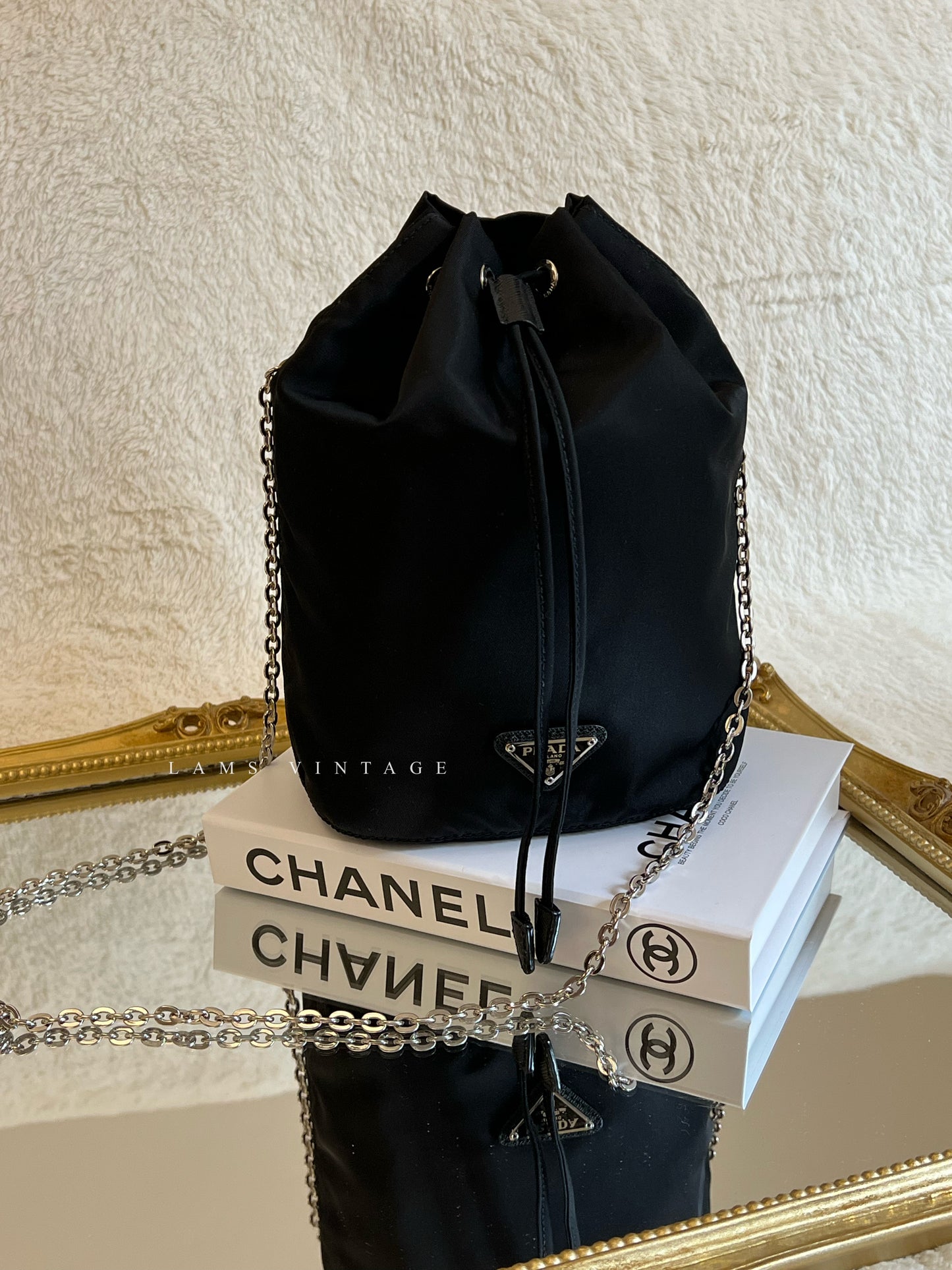 《內膽》Vintage Prada bucket bag 專用內膽