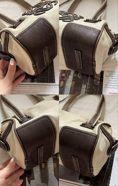 Vintage Loewe canvas leather 2-way