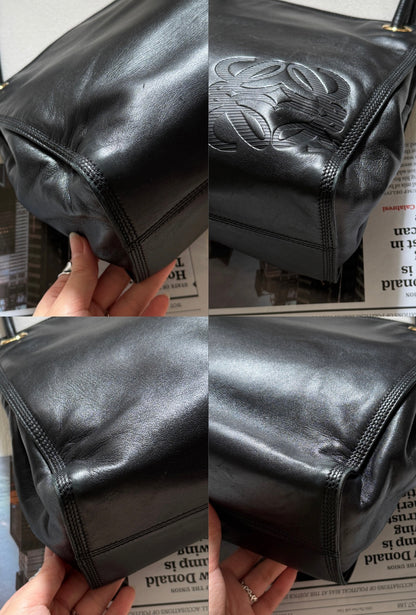 Vintage L o e w e小羊皮shoulder bag💫