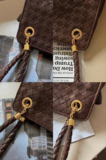 Vintage Bottega Veneta intrecciato shoulder bag🧸