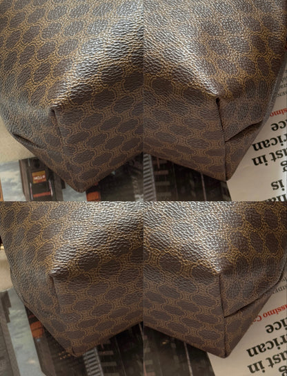 Vintage Celine macadam pouch☁️