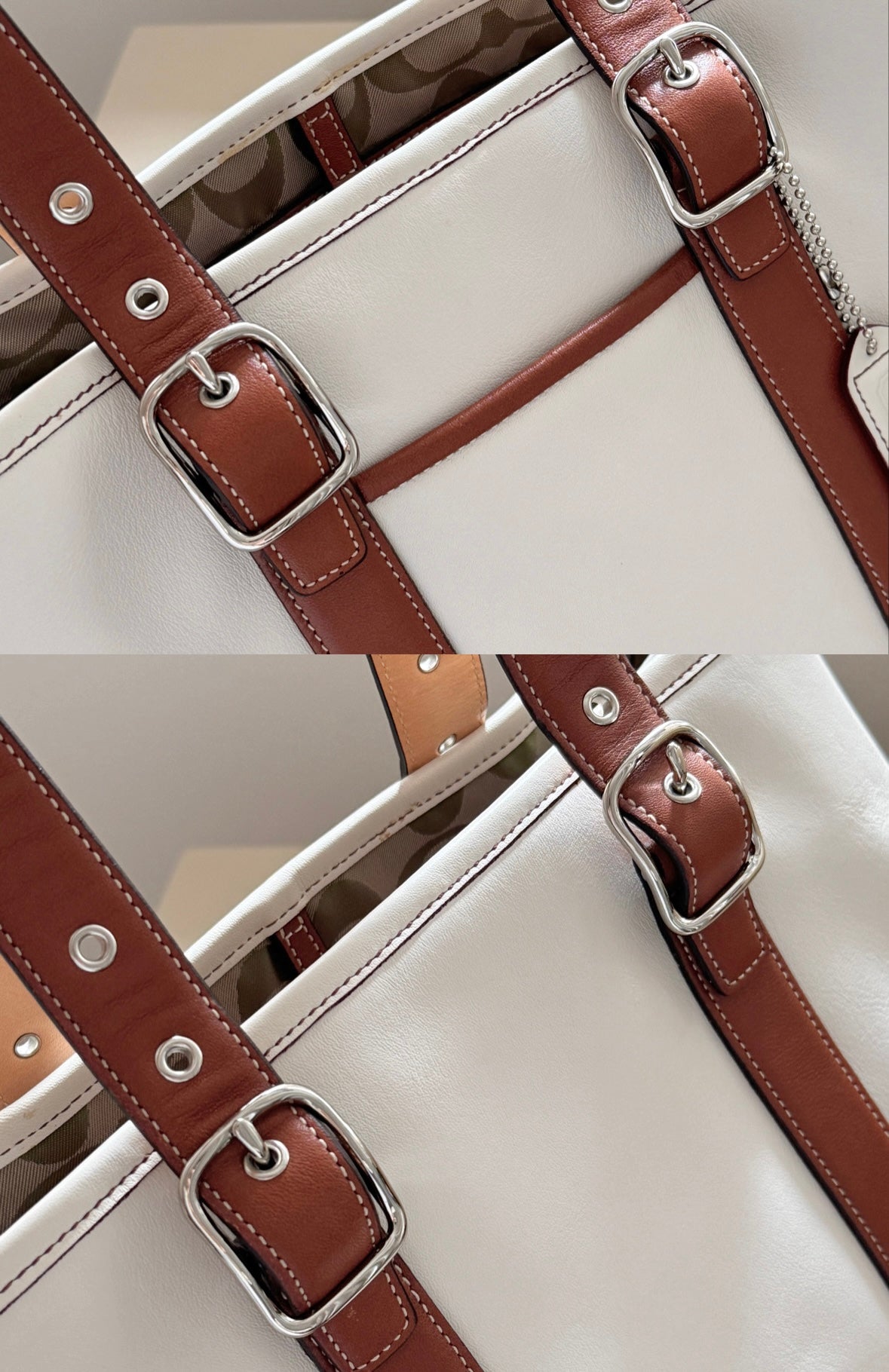 Vintage C o a ch calfskin hampton tote⚾️